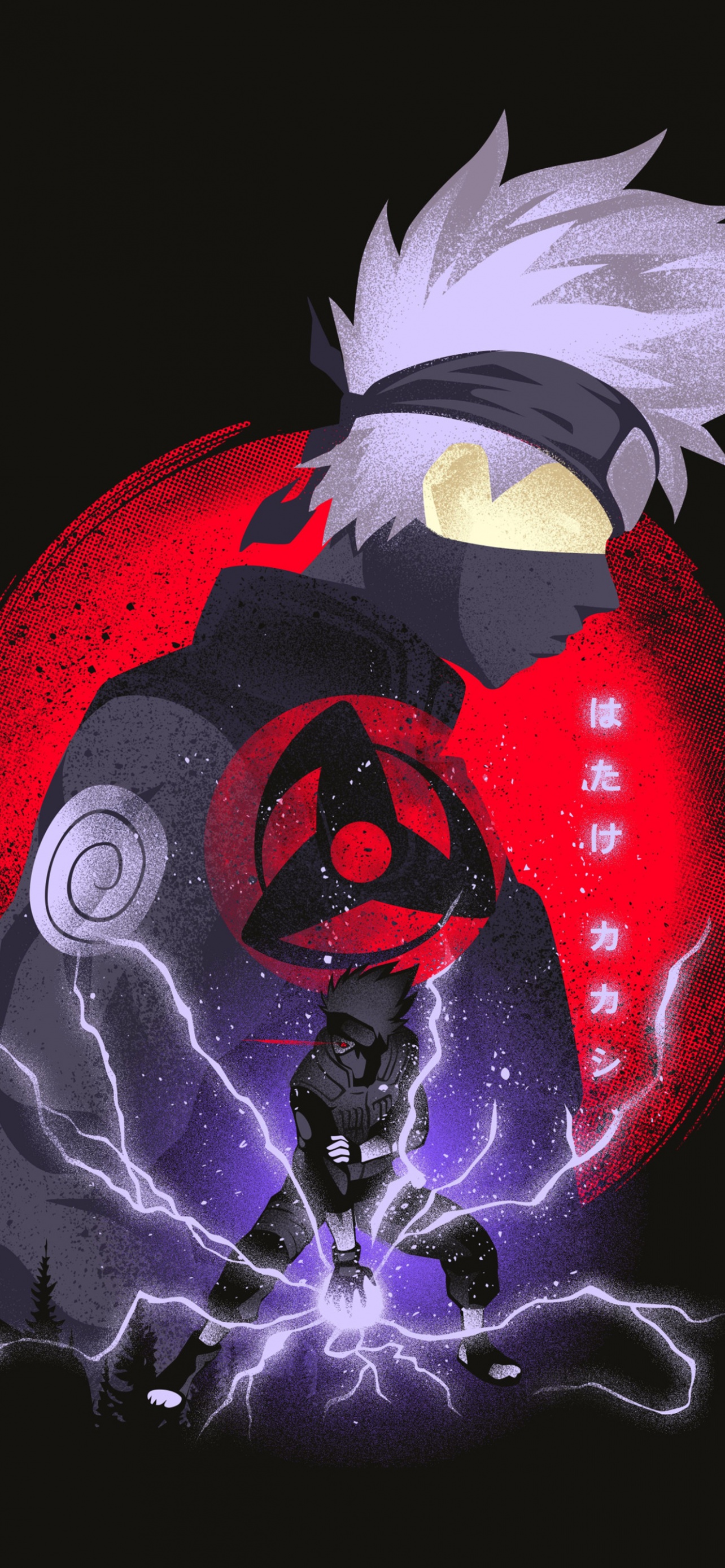 Kakashi Hatake Wallpaper 4K, Sharingan, Naruto