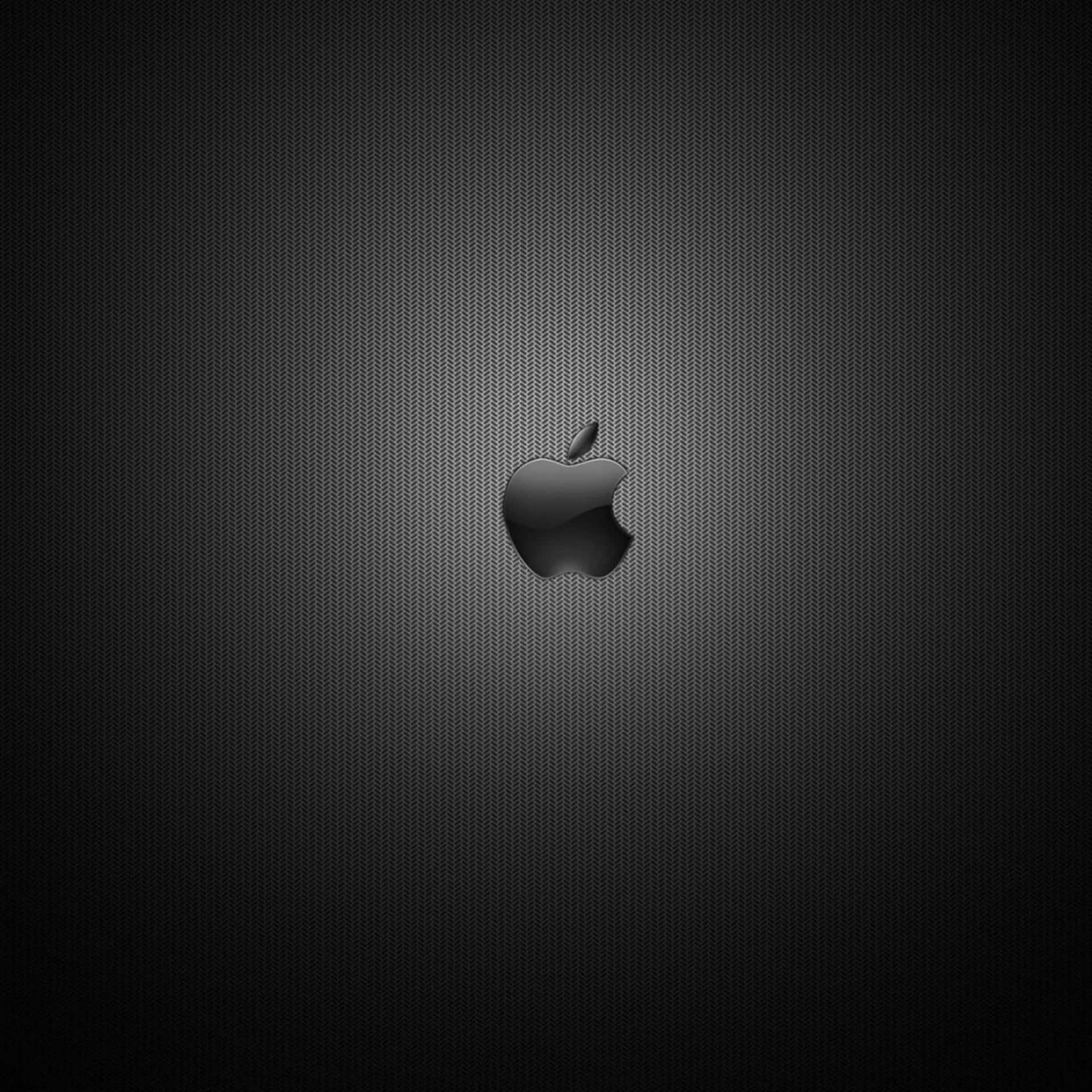 Download Black Dark iPad Apple Logo Wallpaper