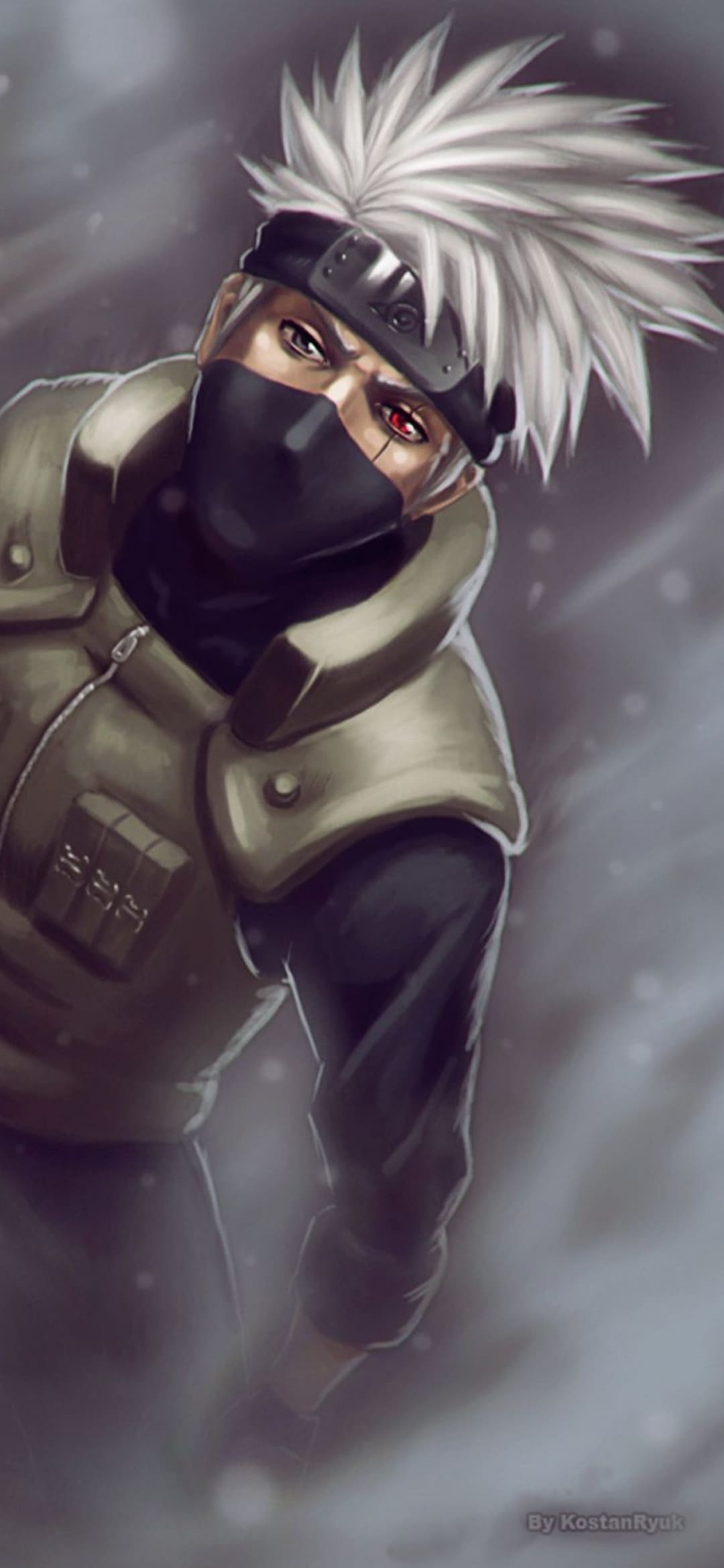 Best Kakashi iPhone Wallpaper