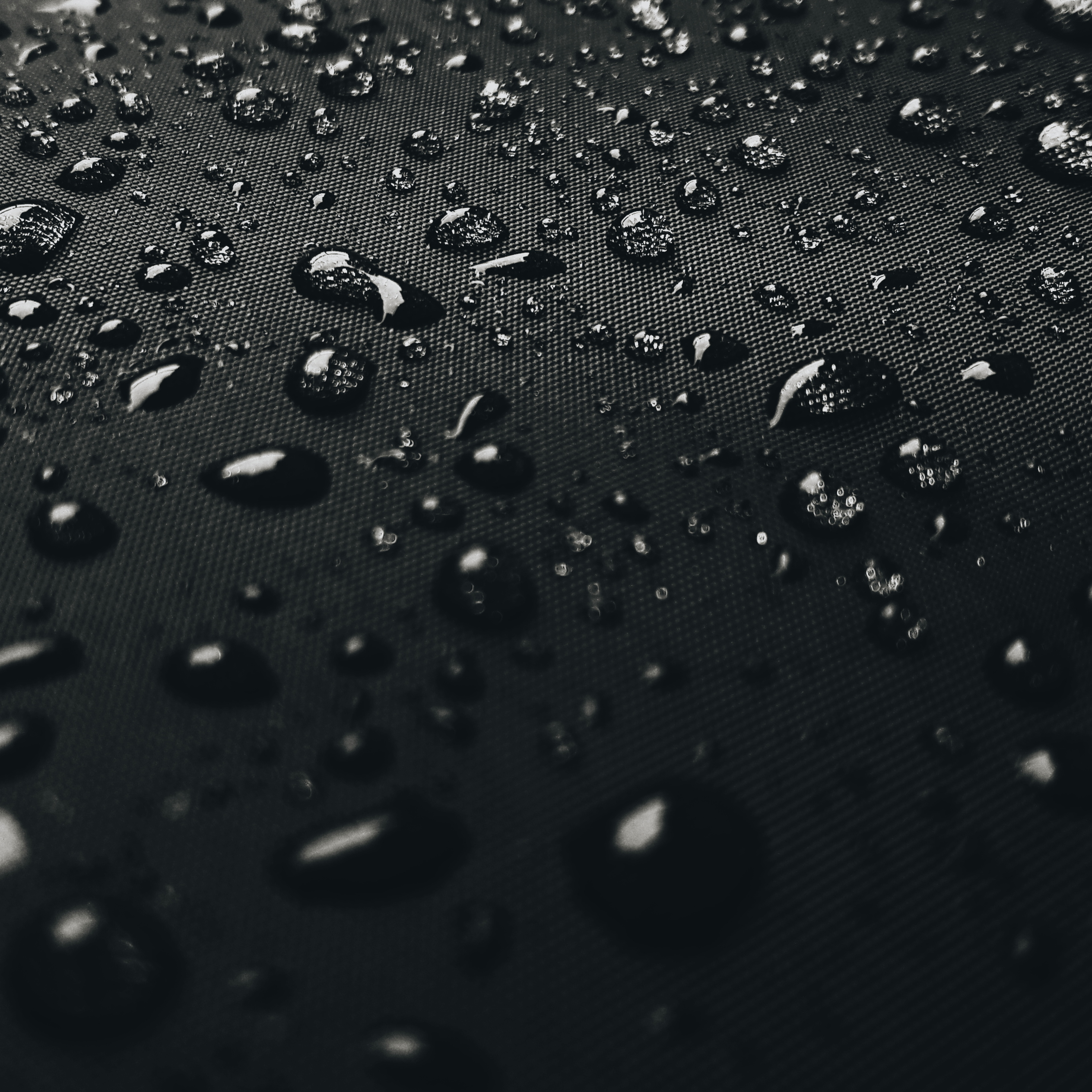 Water Drops On Black Surface 4k iPad Pro Retina Display HD 4k Wallpaper, Image, Background, Photo and Picture