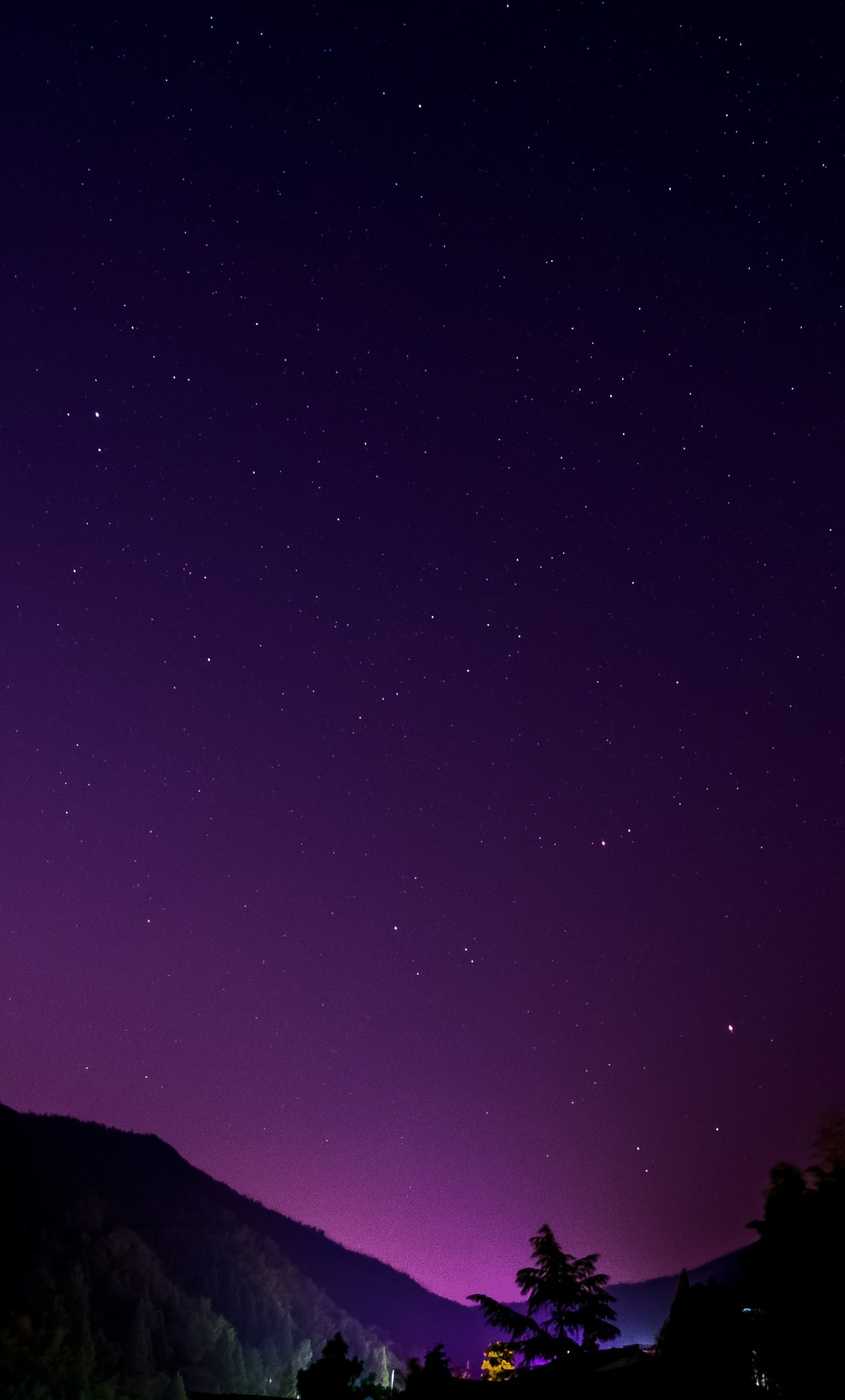 Night Sky Space 4k iPhone