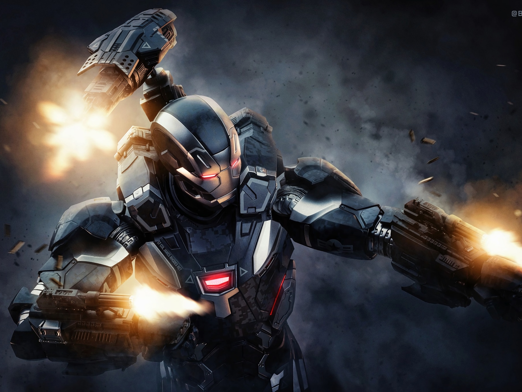 War Machine Wallpaper 4K, Iron Man, Marvel Superheroes