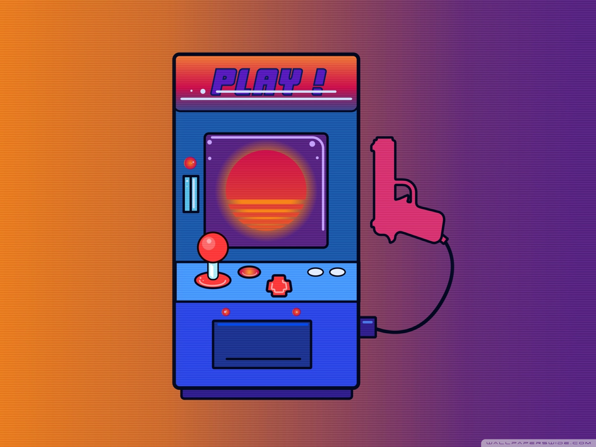 Arcade Machine Ultra HD Desktop Background Wallpaper for 4K UHD TV, Tablet