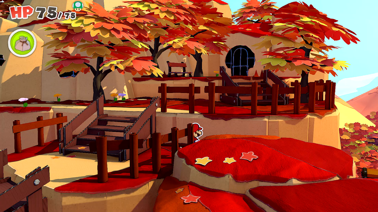 Autumn Mountain Mario: The Origami King Guide