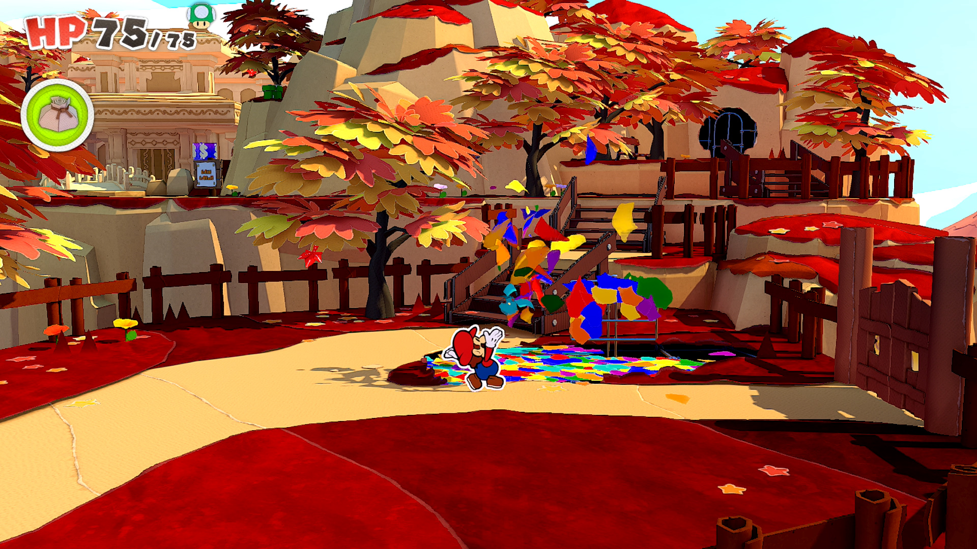 Autumn Mountain Mario: The Origami King Walkthrough