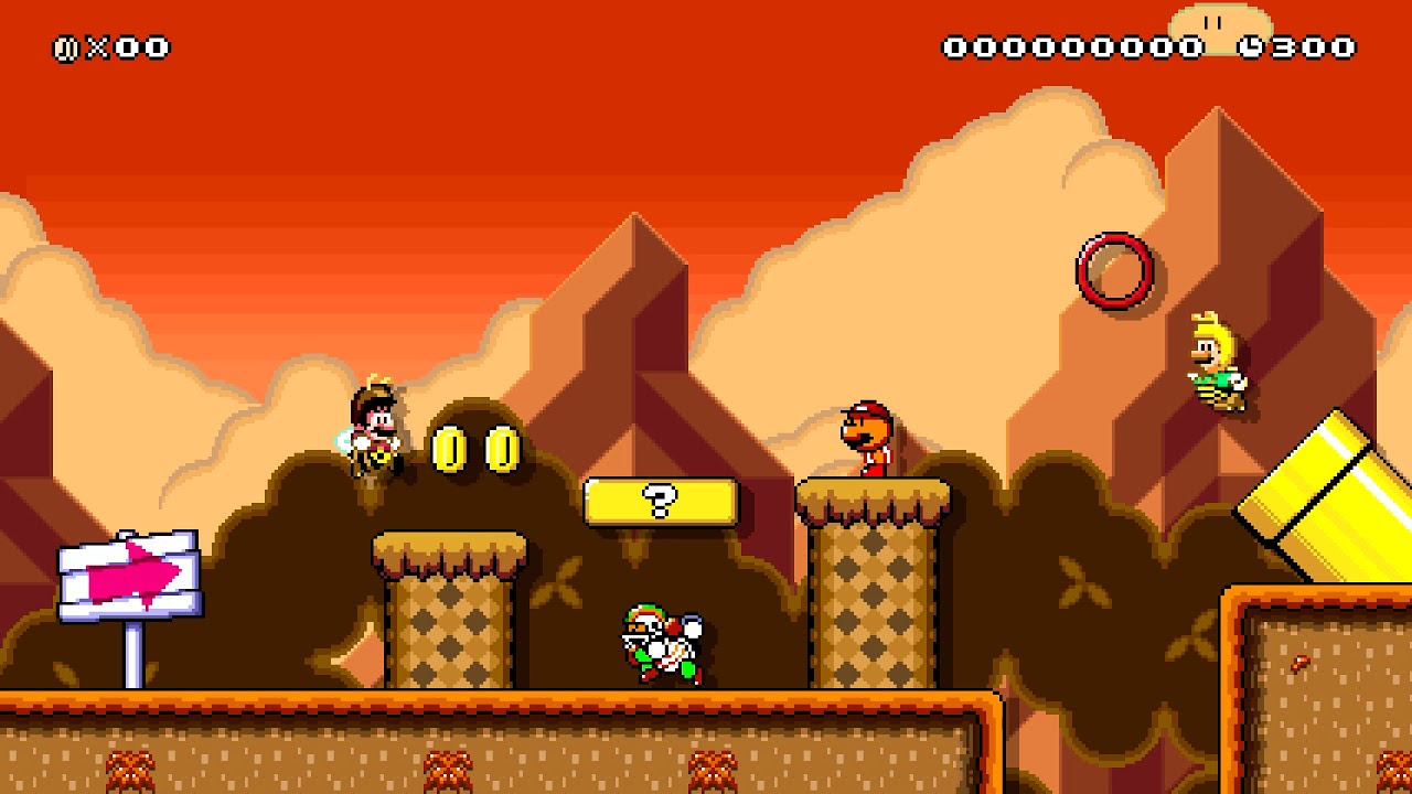 Super Mario Maker 2 Autumn Theme (Concept)