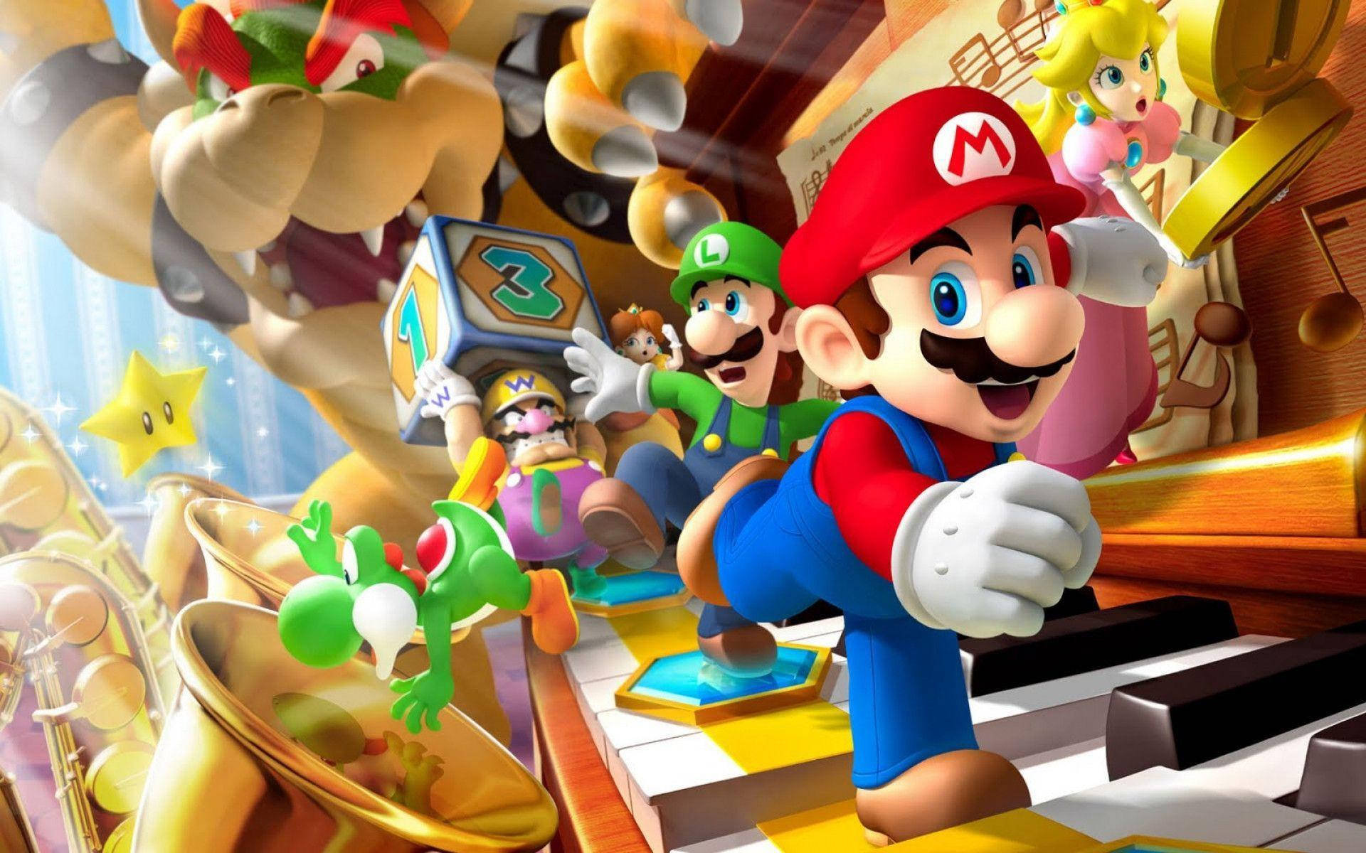 Super Mario Brothers Wallpaper