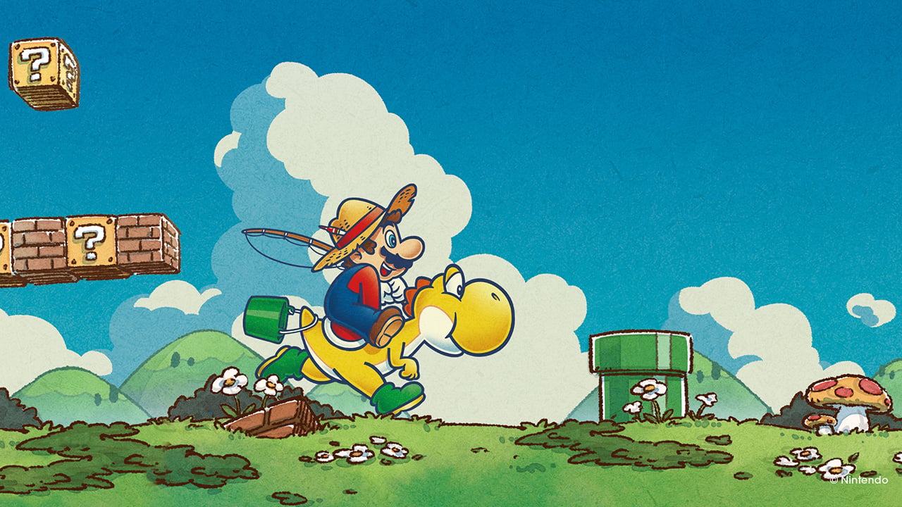 Mario And Yoshi Star In Nintendo's New