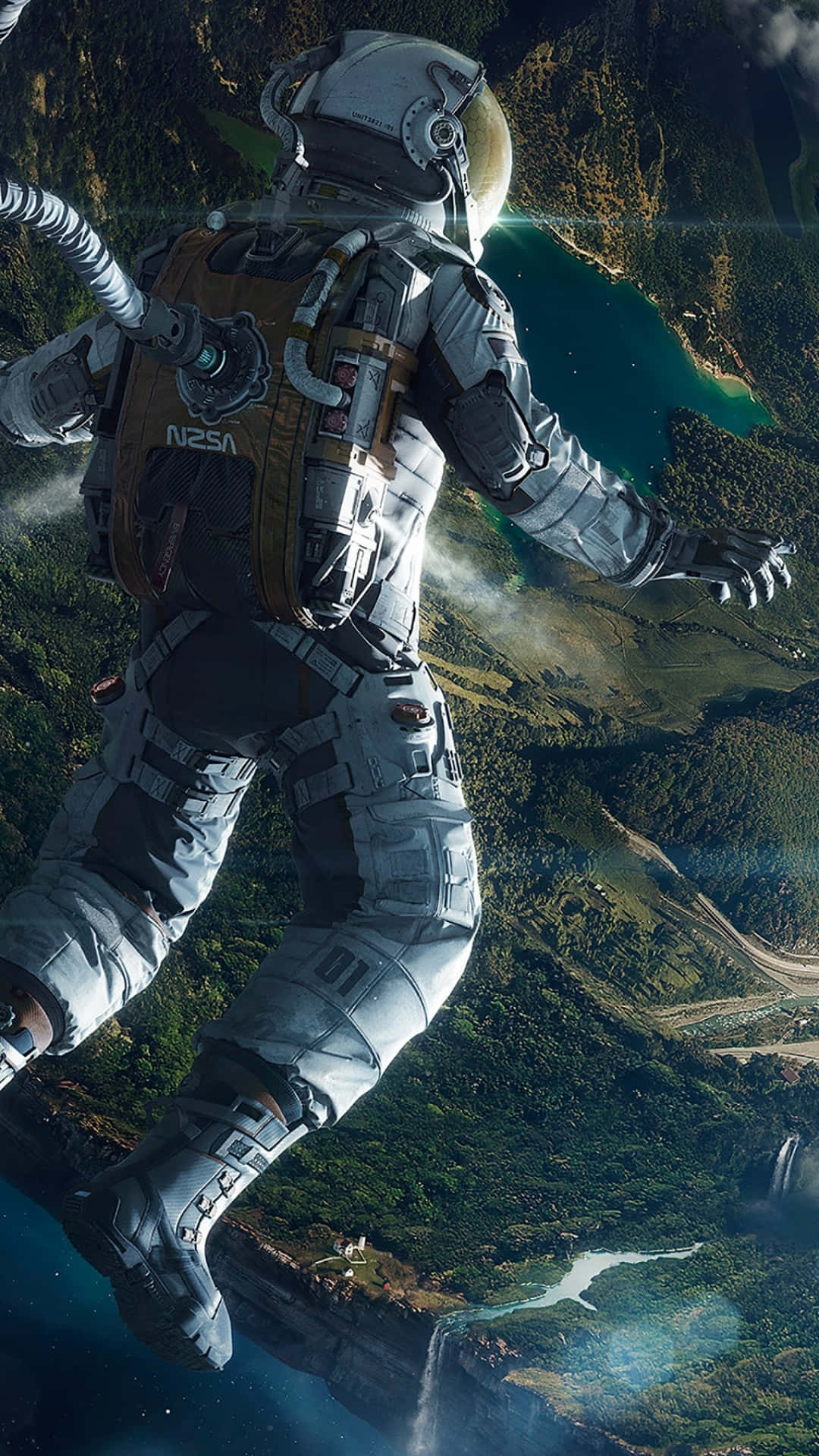 NASA Astronaut iPhone Wallpaper