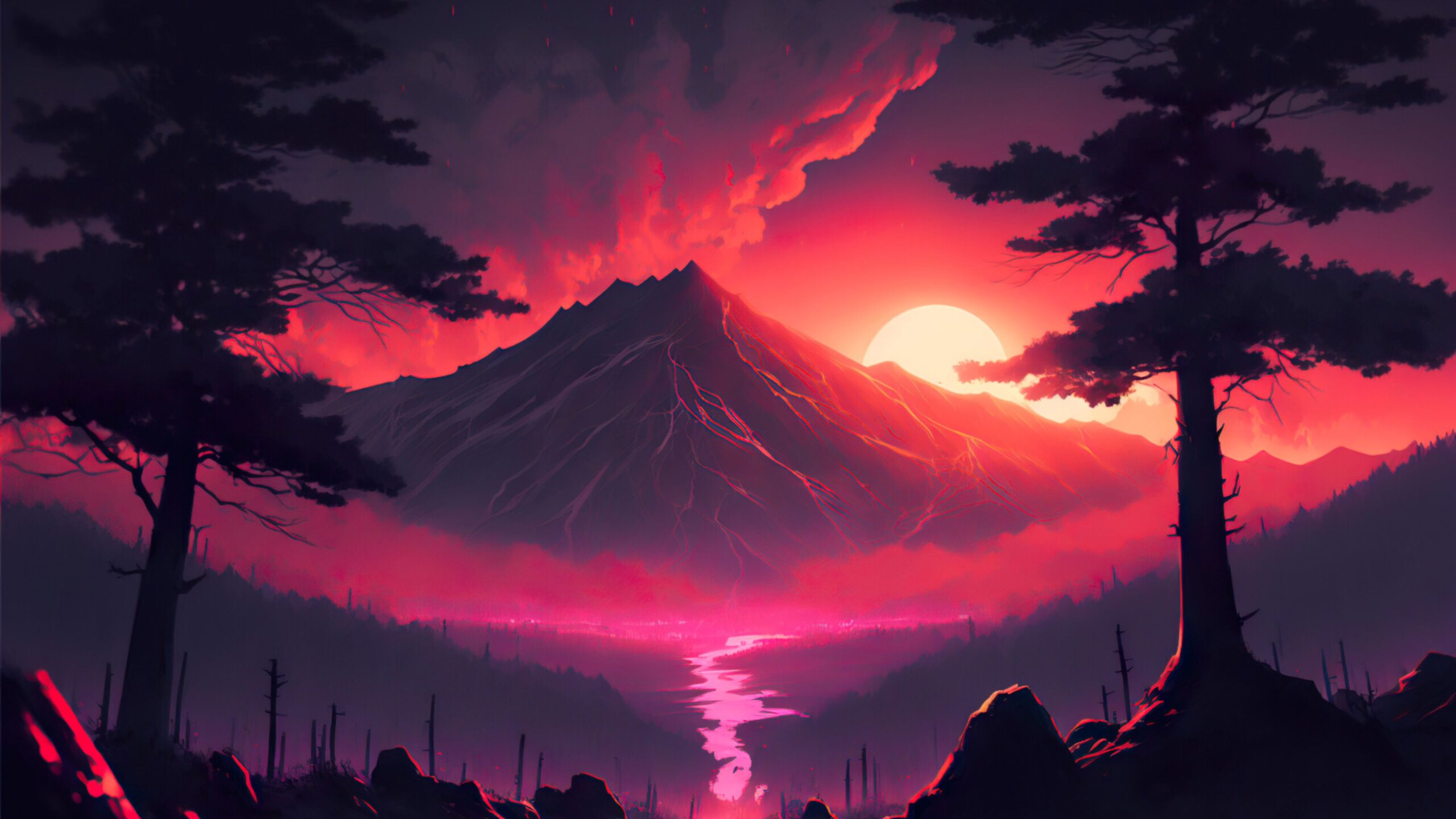 Best Anime Landscape 4k Wallpaper [ Ultra 4k ]