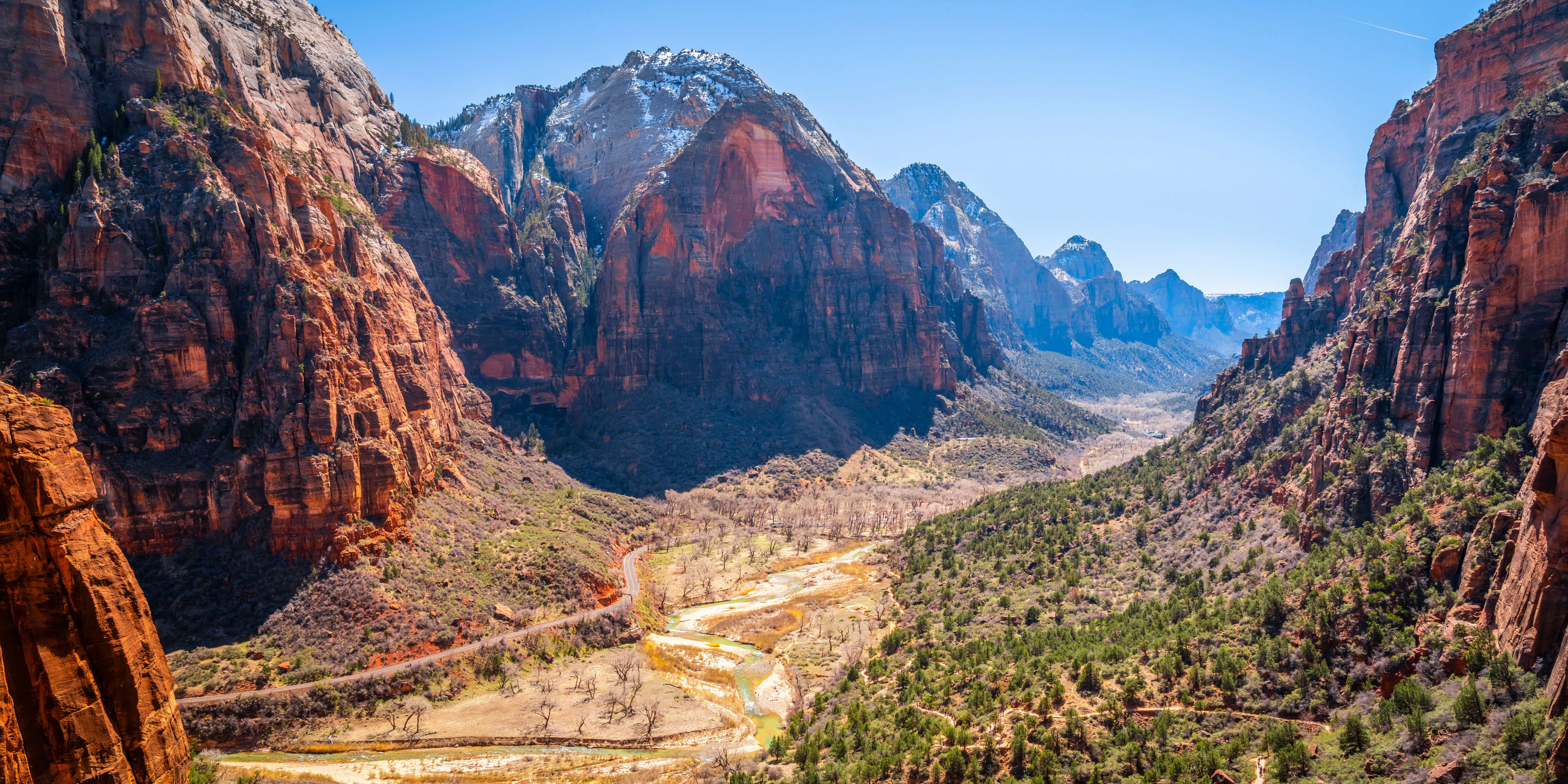 Valley Nature Zion National Park