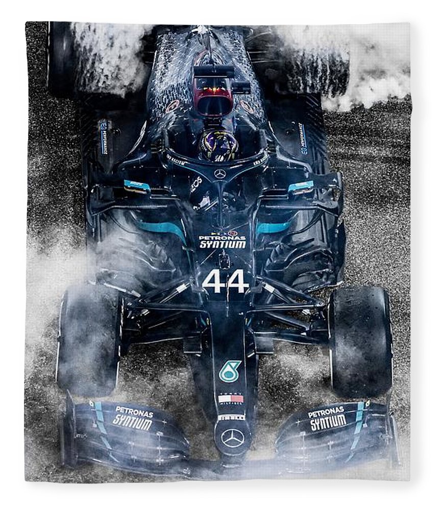 Car Hamilton Wallpaper Fleece Blanket