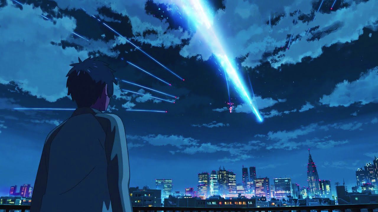 Get the We Heart It app!. Kimi no na wa, Your name wallpaper, Name wallpaper