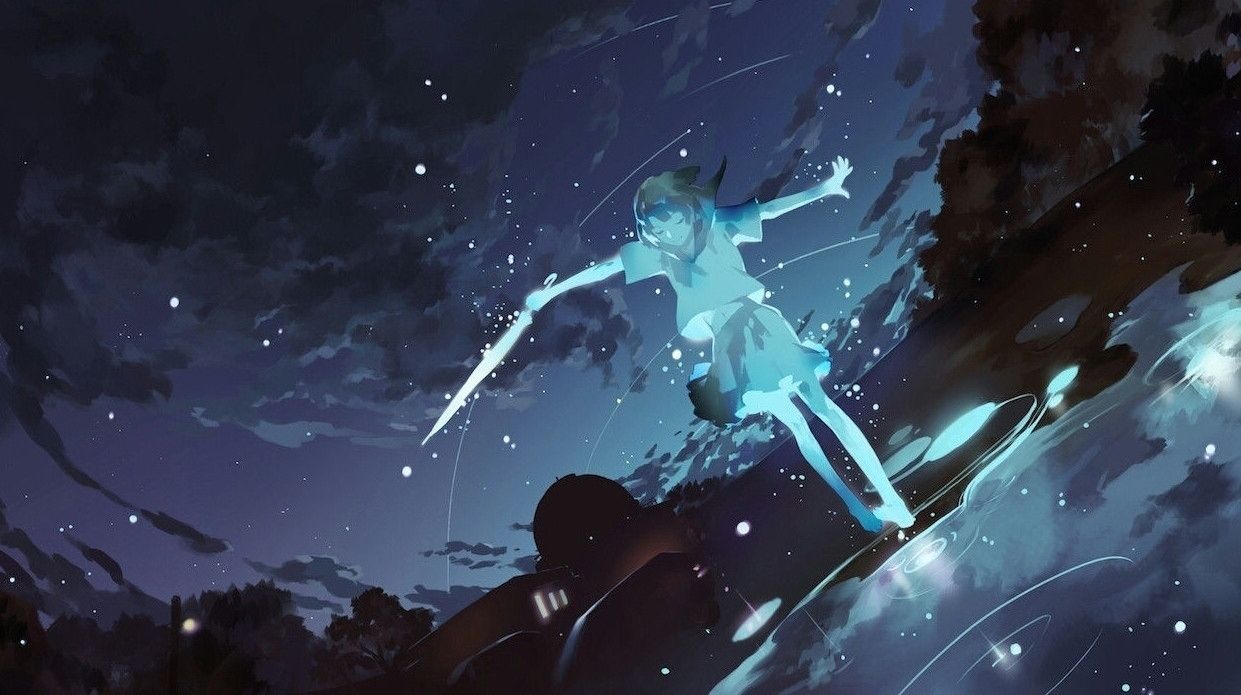 Anime wallpaper. Nightcore, Owl city lyrics, Fan art