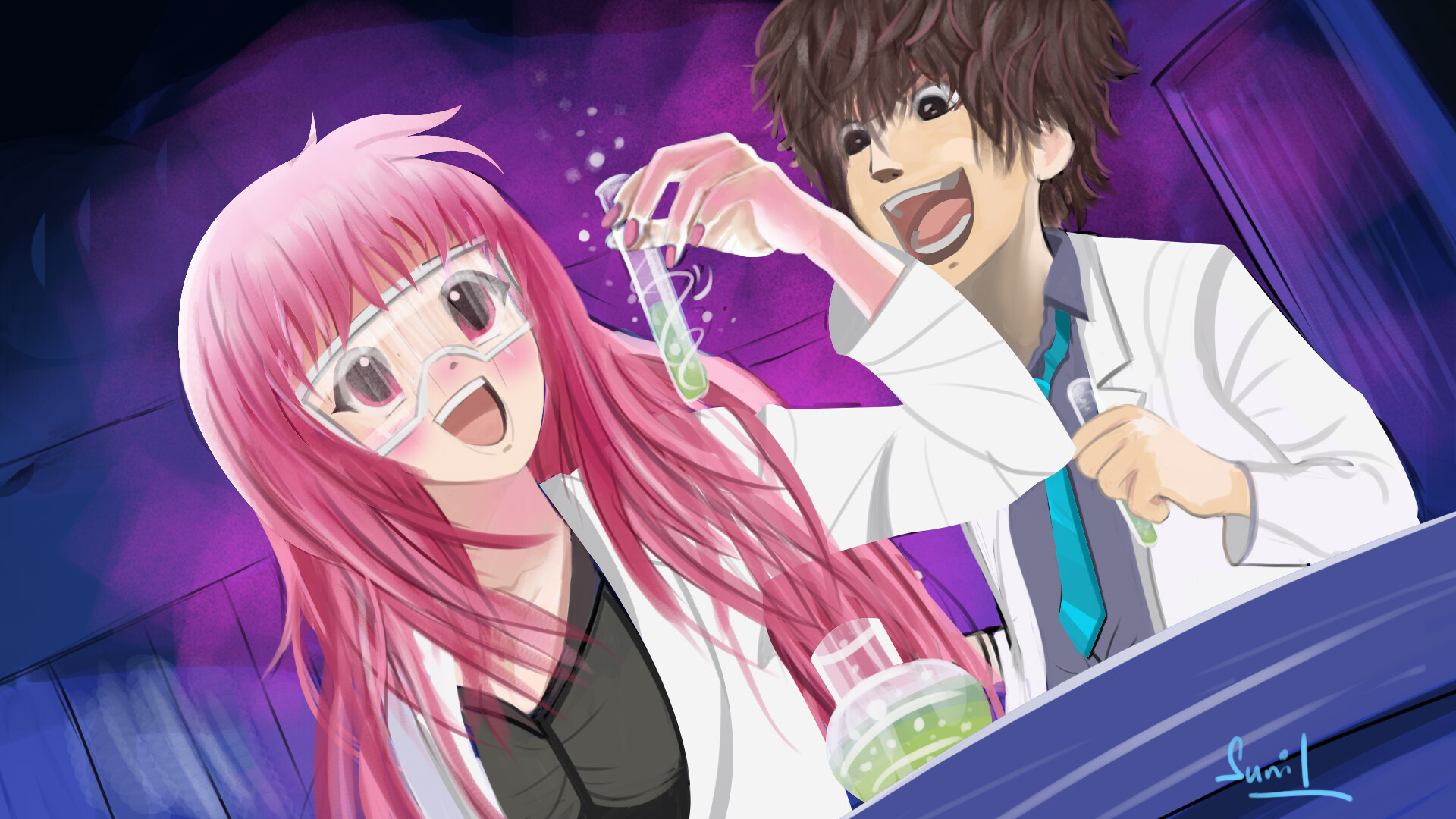 Character thumbnail design for anime