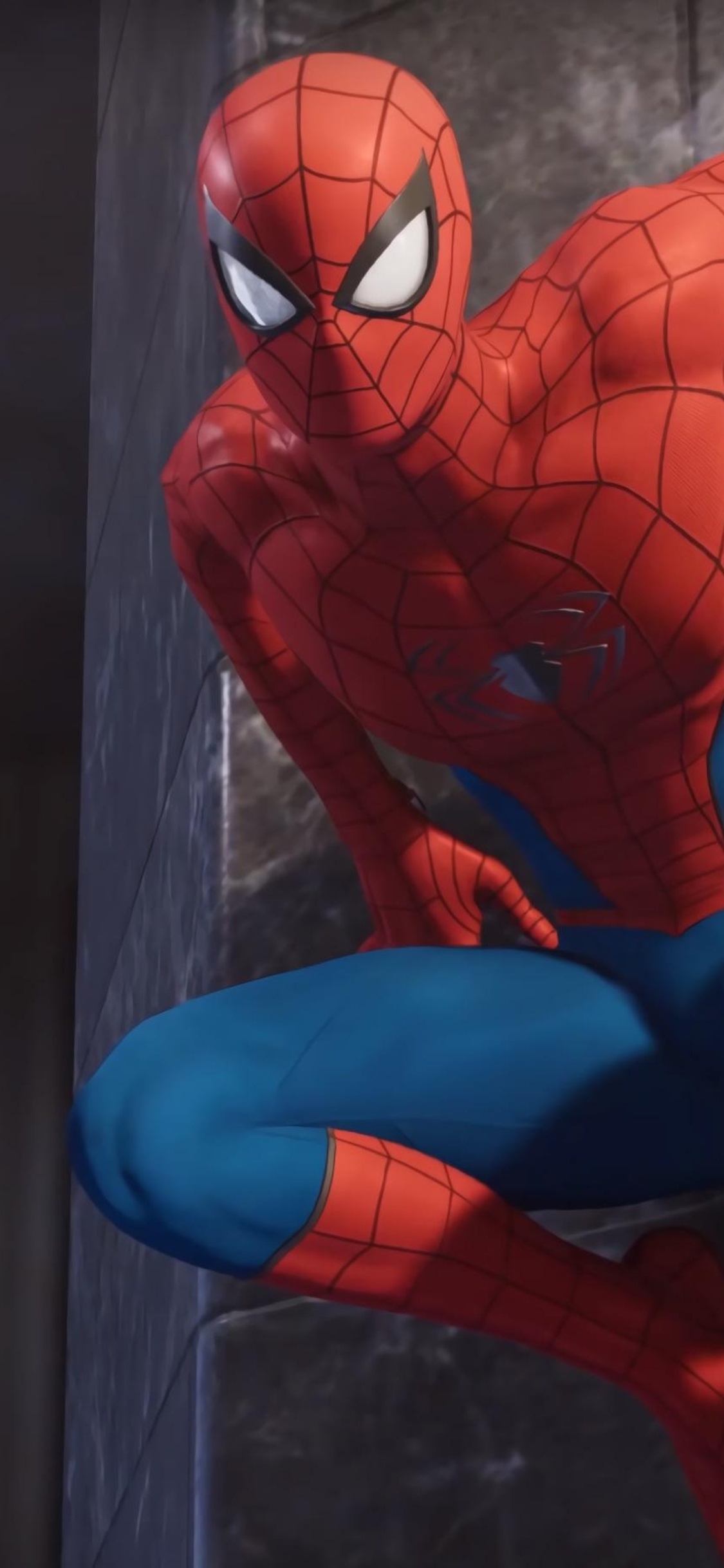 Marvel Spiderman Classic Suit Ps4 iPhone XS, iPhone 10, iPhone X HD 4k Wallpaper, Image, Background, Photo and Picture