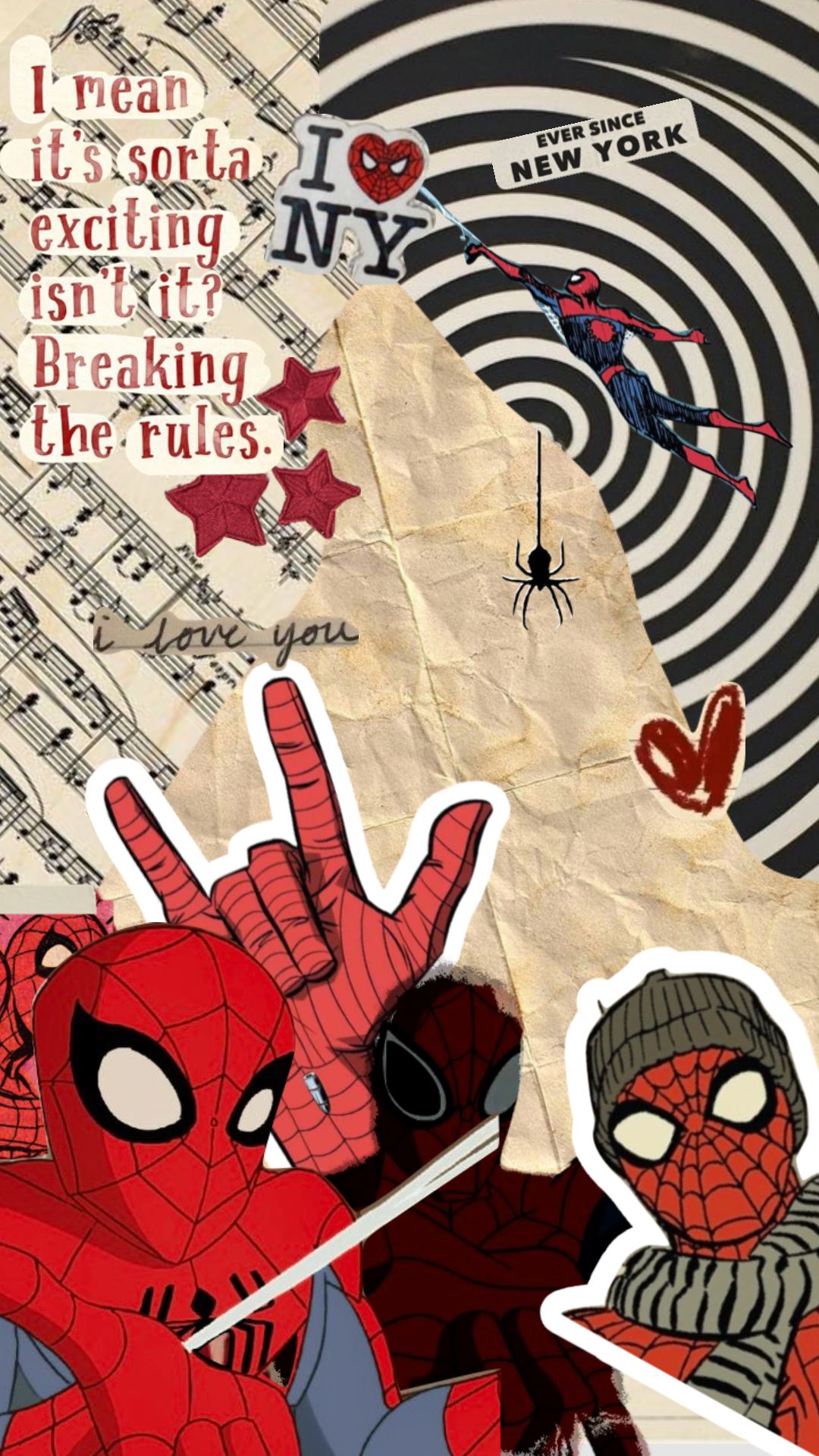 Spider man<3 #vintage #spiderman #collage spidermannowayhome #spidermanhomecoming. Милые рисунки, Комиксы марвел, Комиксы