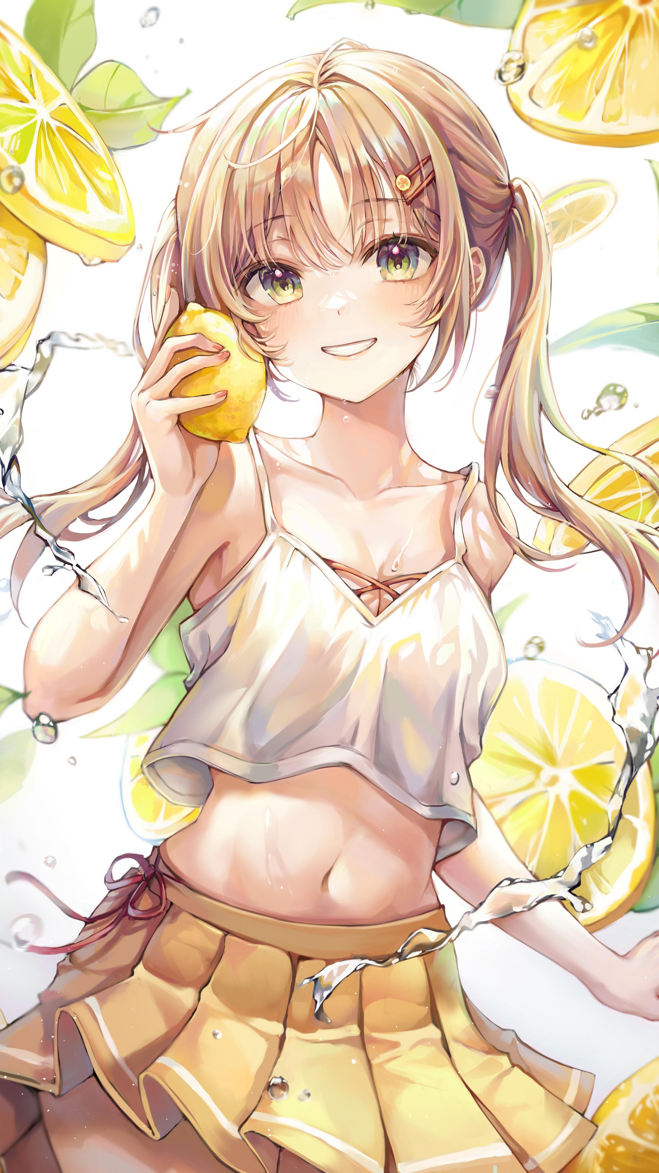 Lemon Girl [Original] (2250x4000), r