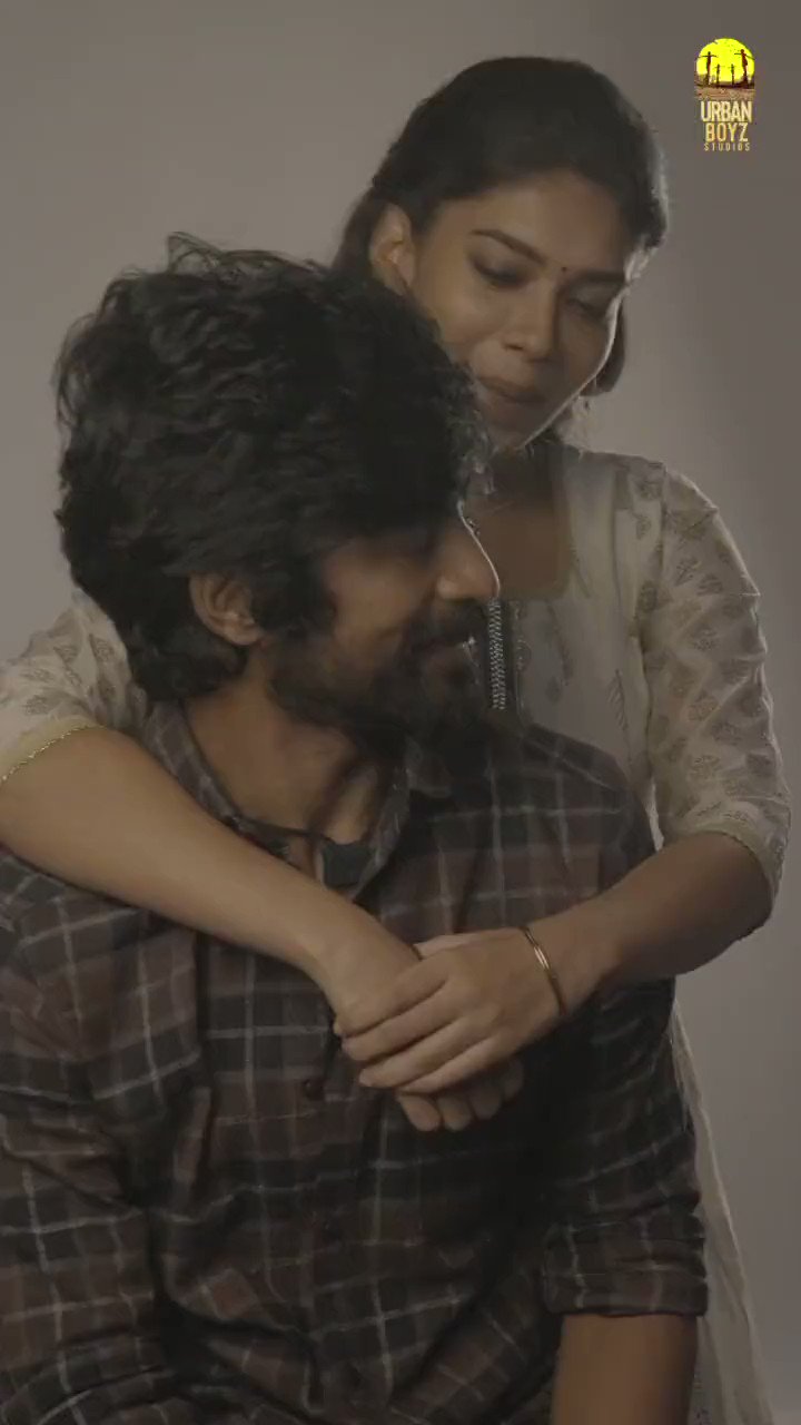 Arjun Das - #Aneethi #BTS now the world knows that you always made me laugh during intense scenes & also kept hitting me for no reason during shoot