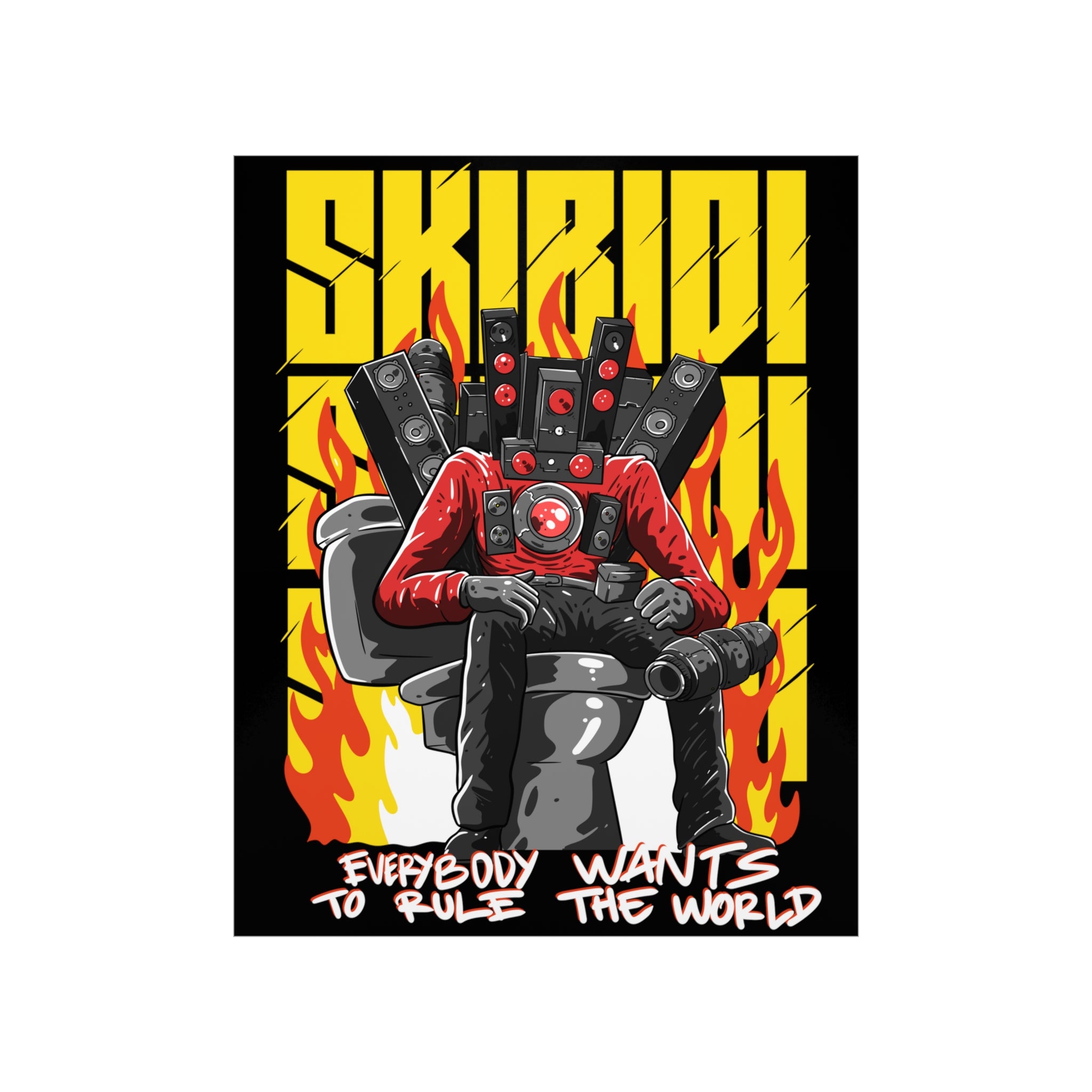 The Titan To Rule The World Poster