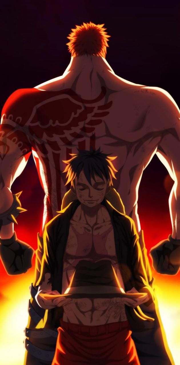 Luffy vs Katakuri wallpaper by MalvinKiller. Anime, Anime fight, Anime background wallpaper