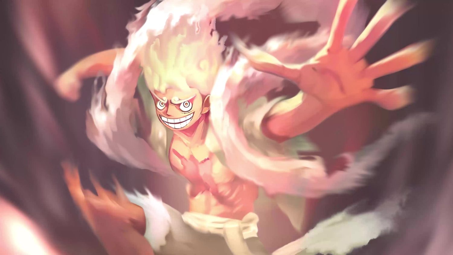 Luffy Gear 5 One Piece 4K Live Wallpaper