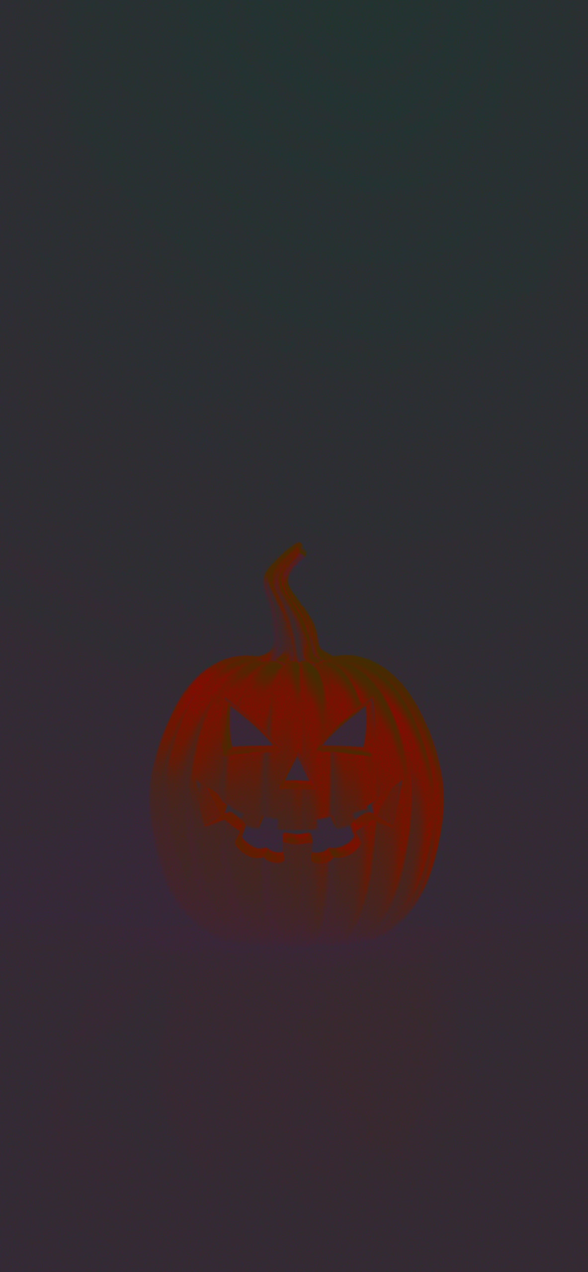 Ominous Pumpkin Halloween Wallpaper Spooky Wallpaper