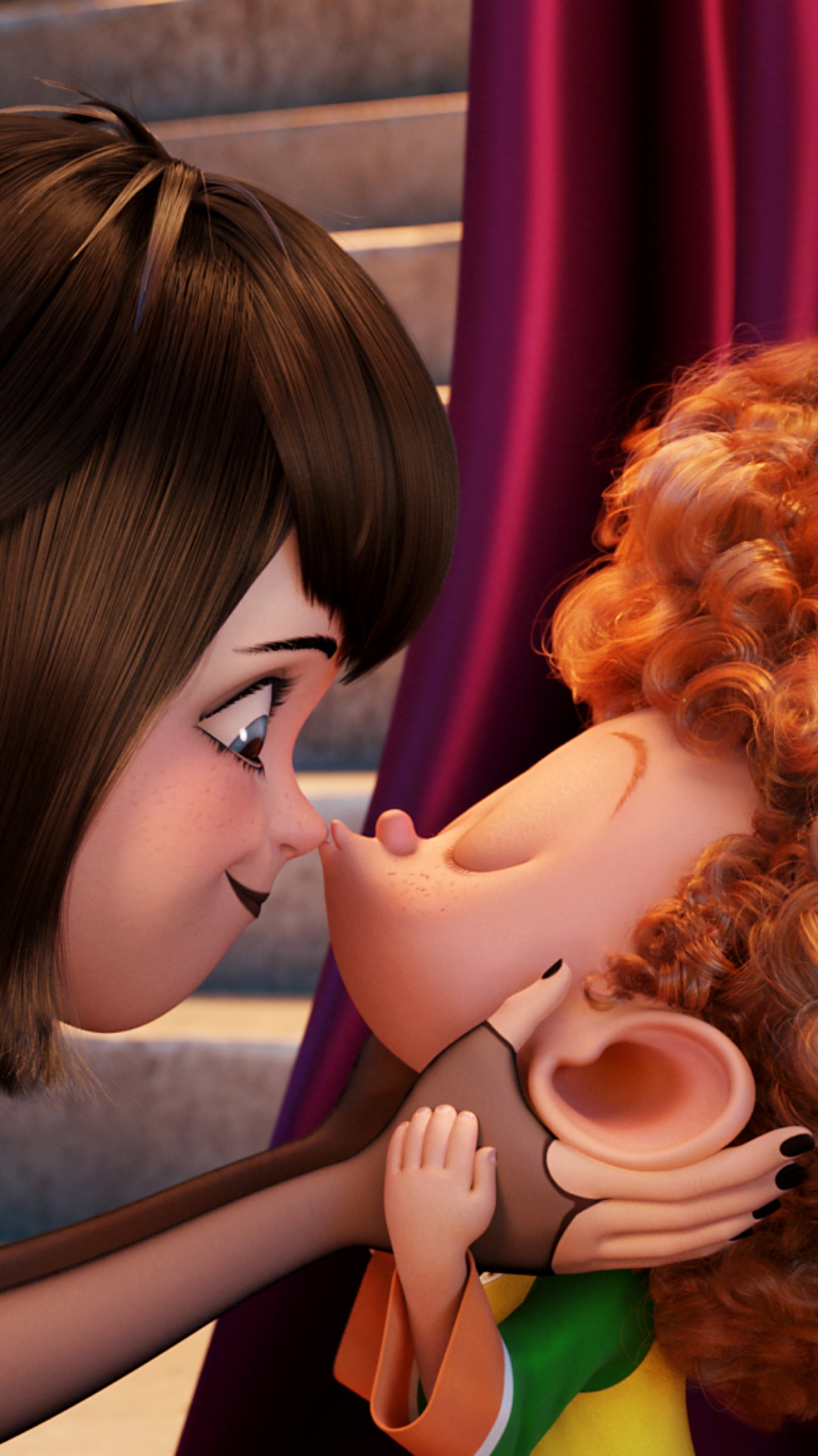 Wallpaper / Movie Hotel Transylvania 2 Phone Wallpaper, Dennis (Hotel Transylvania), Mavis (Hotel Transylvania), 1080x1920 free download