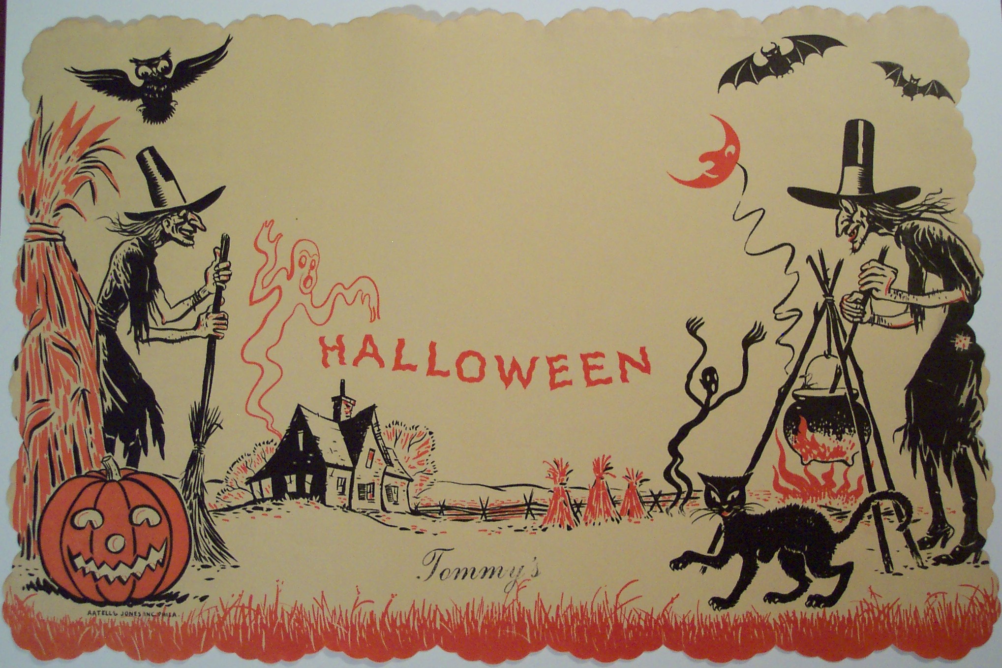 Vintage Holiday Image & Cards: Vintage Halloween Cards