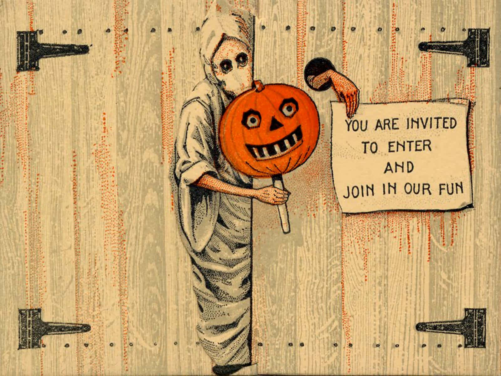 Download Vintage Halloween Party Picture