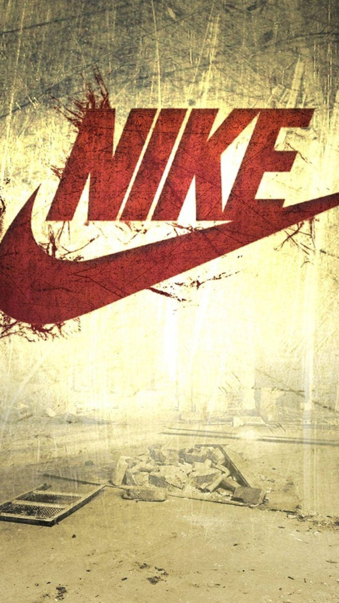 Download Grunge Nike iPhone Background Wallpaper