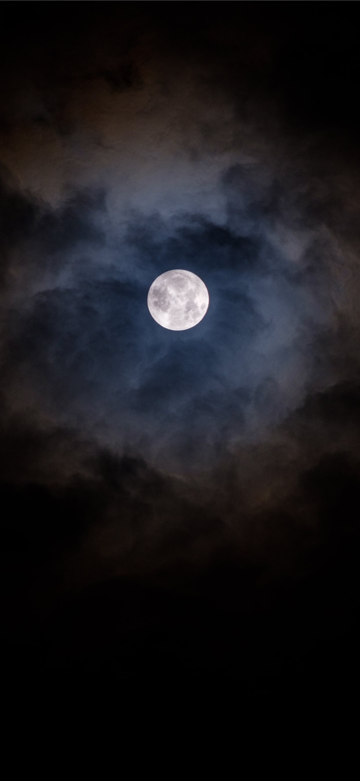 full moon iPhone X Wallpaper Free Download