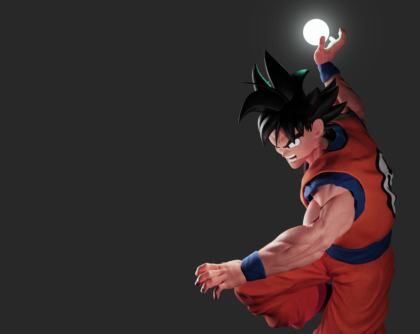 Dragon Ball Z Son Goku (fan art)