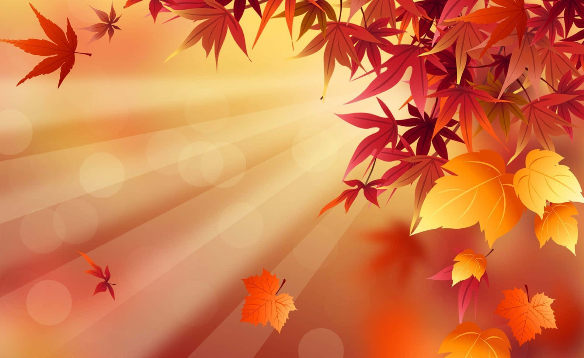 Download Welcome the season of autumn with this adorable desktop wallpaper Wallpaper