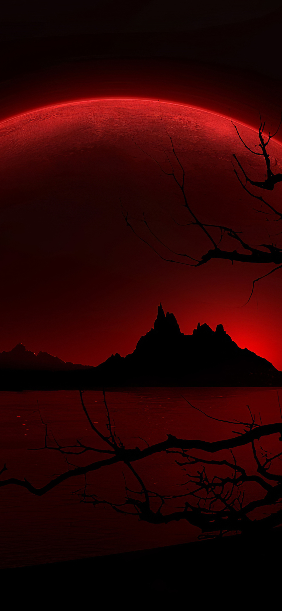 Red Planet Moon 4k iPhone XS, iPhone 10, iPhone X HD 4k Wallpaper, Image, Background, Photo and Picture