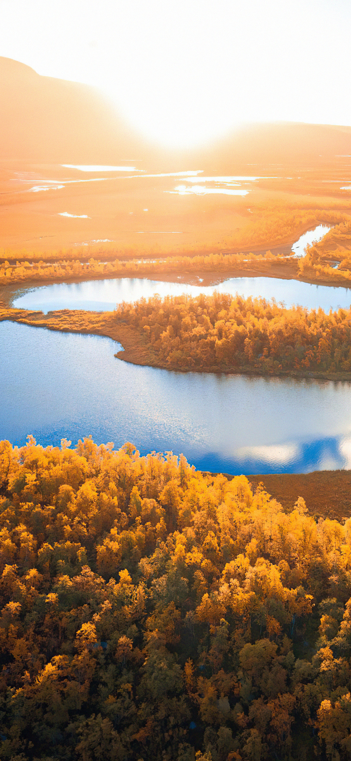 Sunrise In Swedish Lapland 4k