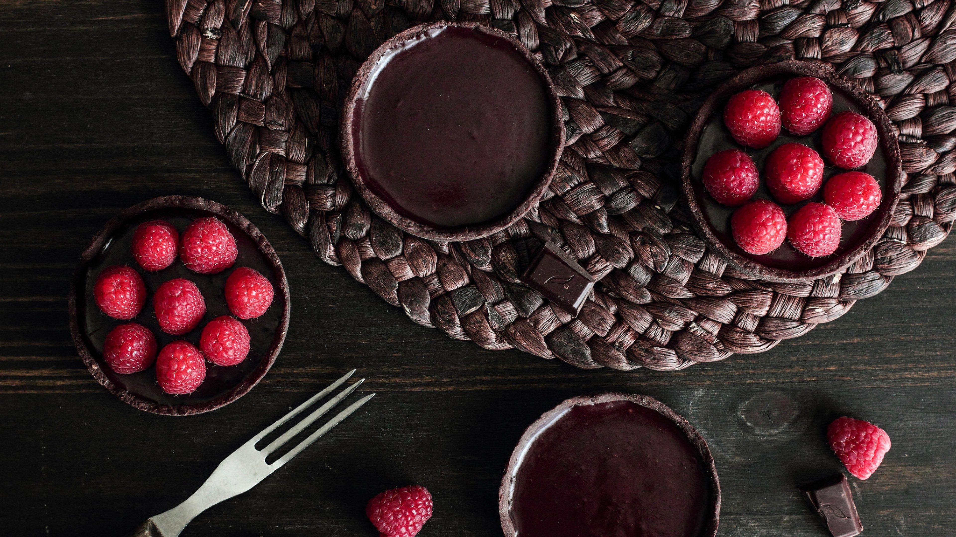 Cake Chocolate Raspberry Dessert Fork, HD Others, 4k Wallpaper, Image, Background, Photo and Picture
