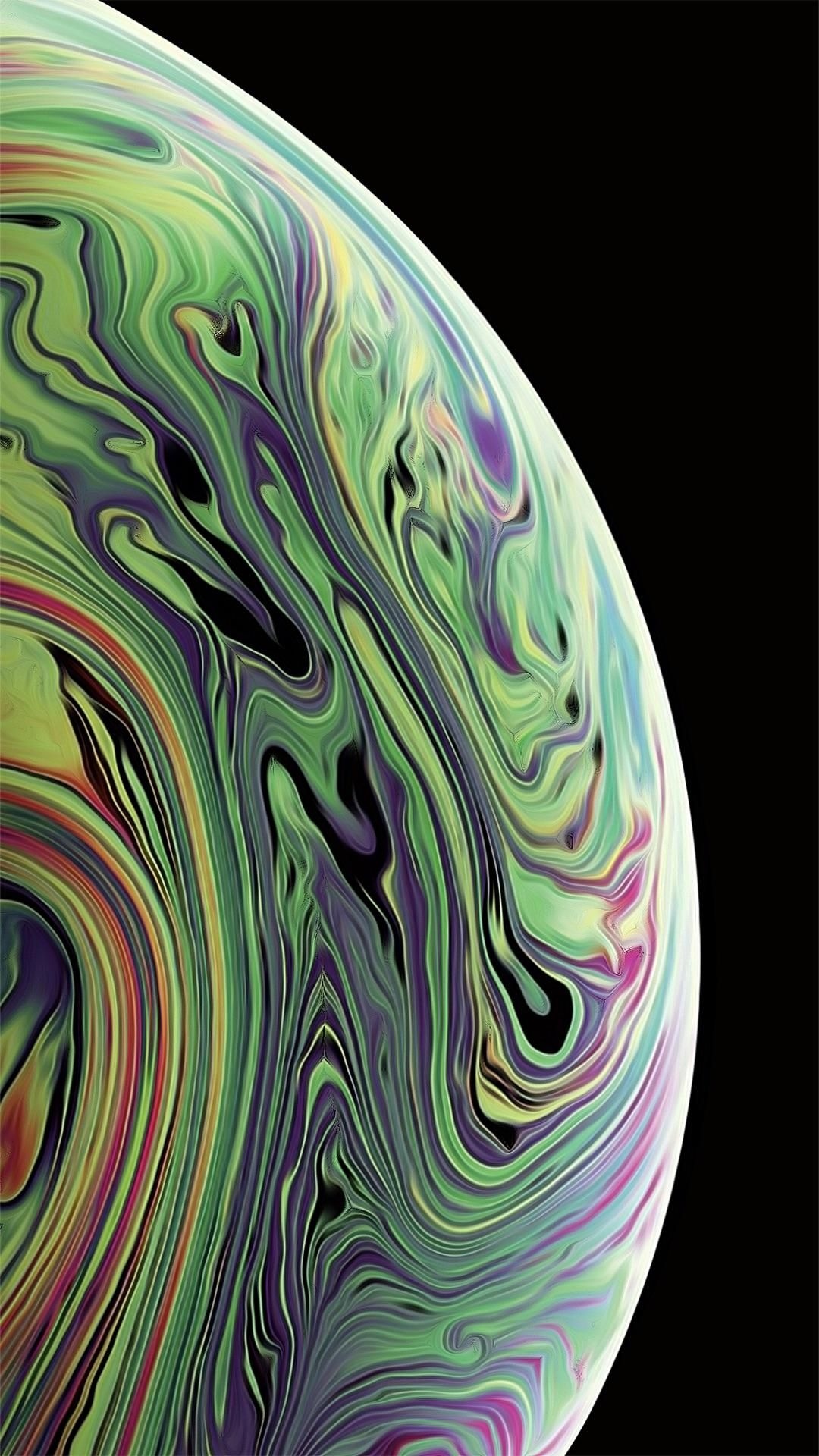iPhone Colorful Planet Wallpaper Download
