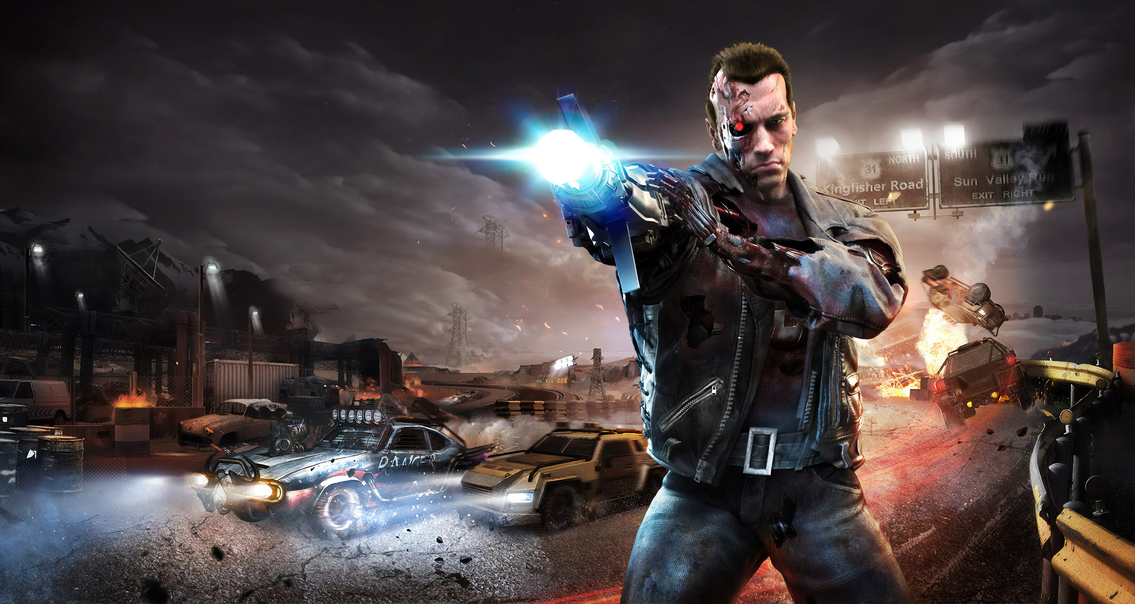 Wallpaper / terminator, artist, artwork, digital art, hd, 4k free download