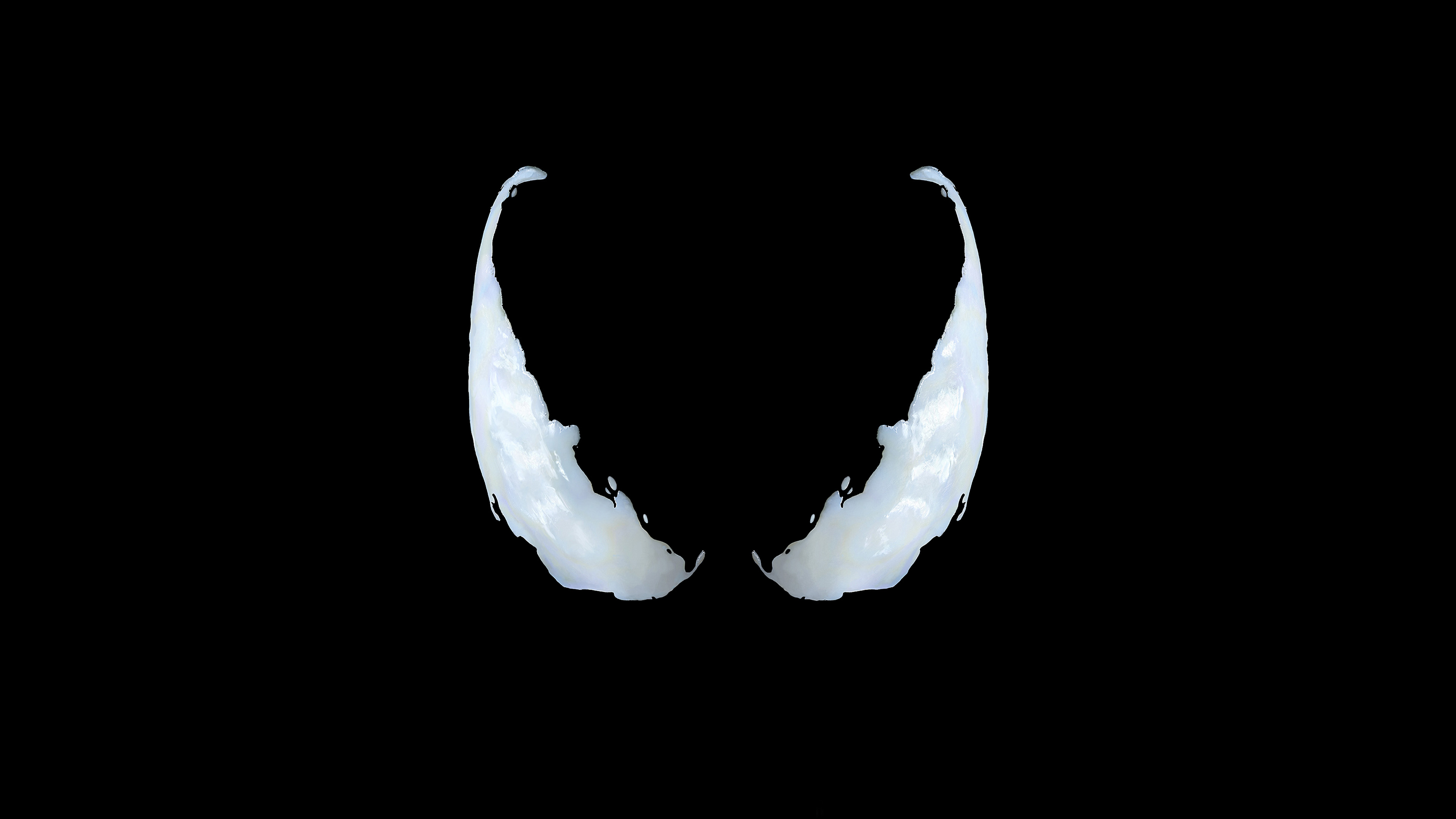 Marvel Venom Logo Dark Eye Art