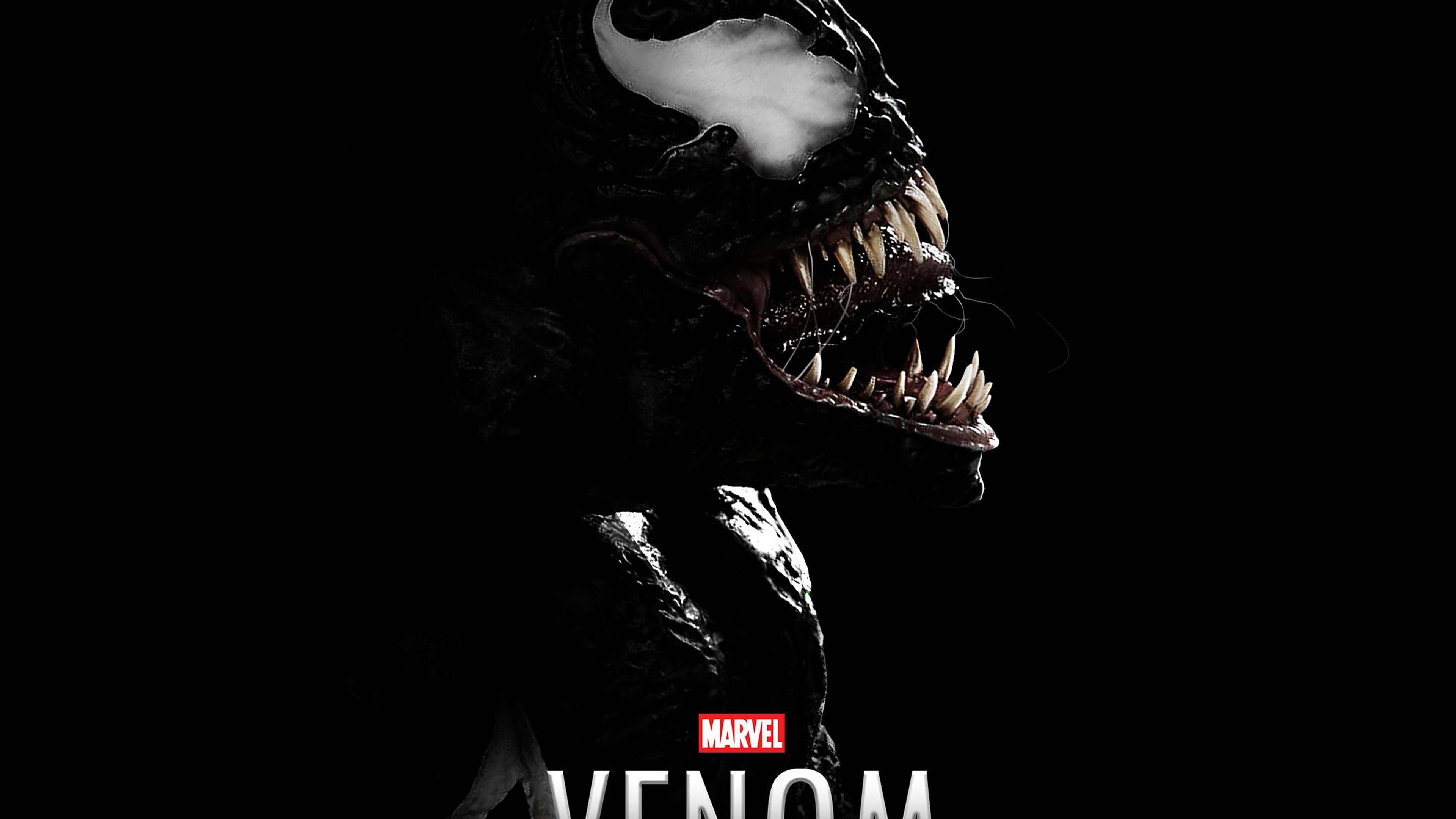 wallpaper for desktop, laptop. venom dark marvel hero dark logo art
