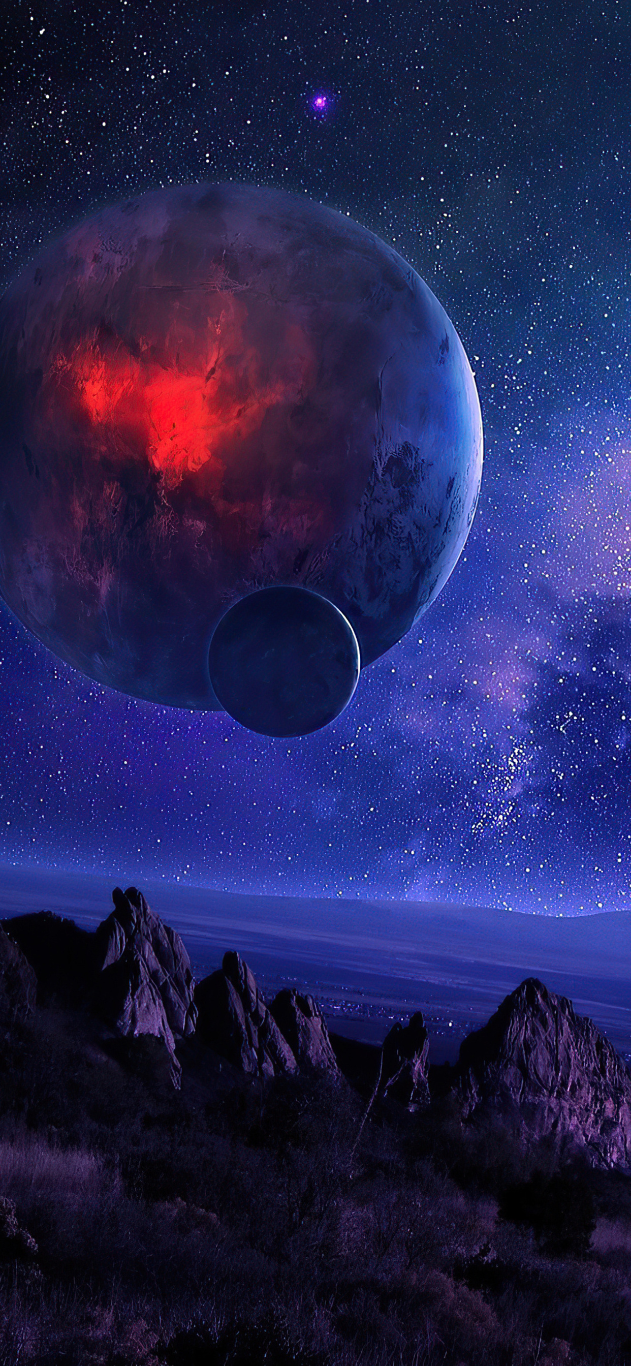 Space Art Planet 4k iPhone XS MAX HD 4k Wallpaper, Image, Background, Photo and Picture