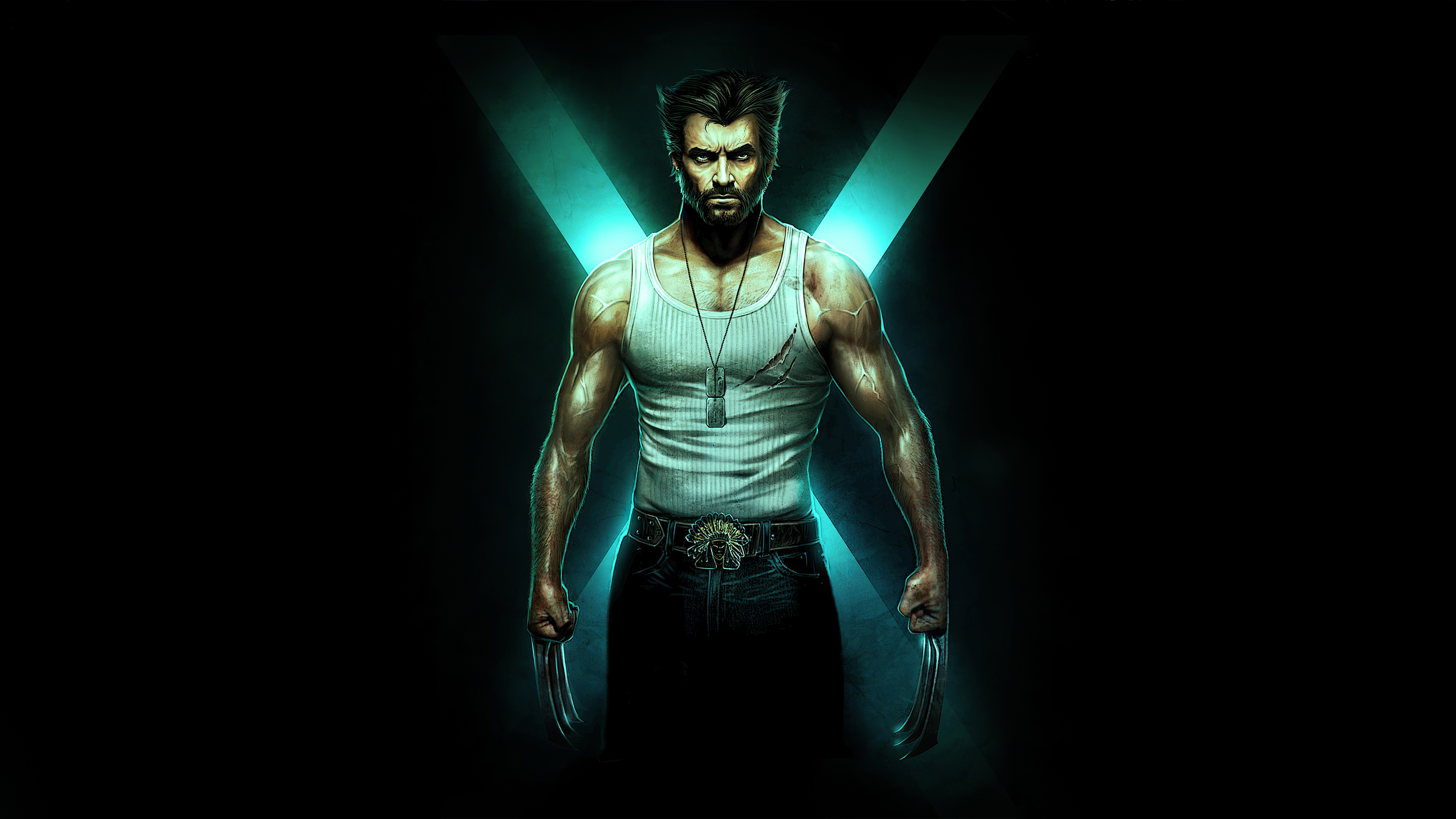 Wolverine Hugh Jackman 4k, HD Superheroes, 4k Wallpaper, Image, Background, Photo and Picture