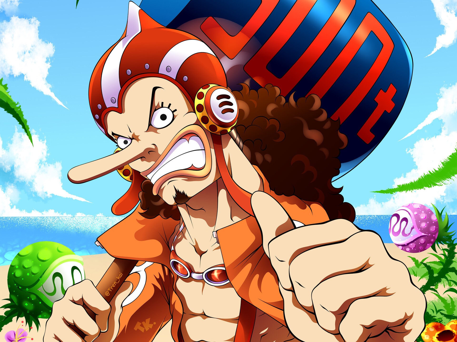 Download Usopp (One Piece) Anime One Piece HD Wallpaper