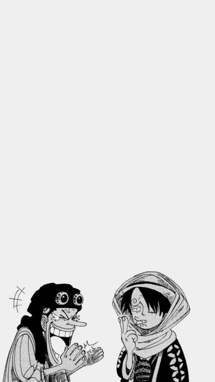 Luffy usopp wallpaper. One piece manga