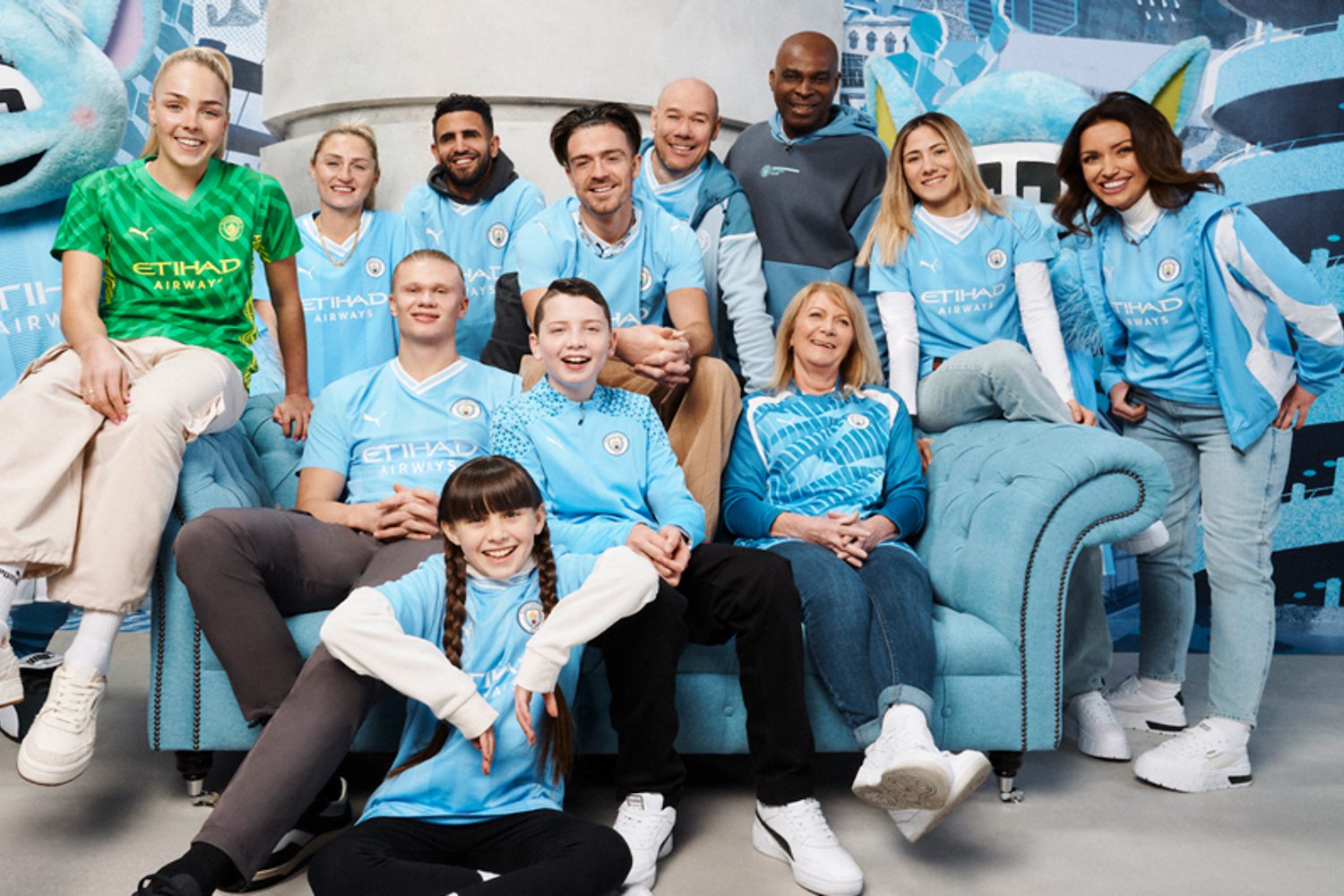 Manchester City Dévoile Son Maillot 2023 2024, Hommage Aux 20 Ans De L'Etihad Stadium
