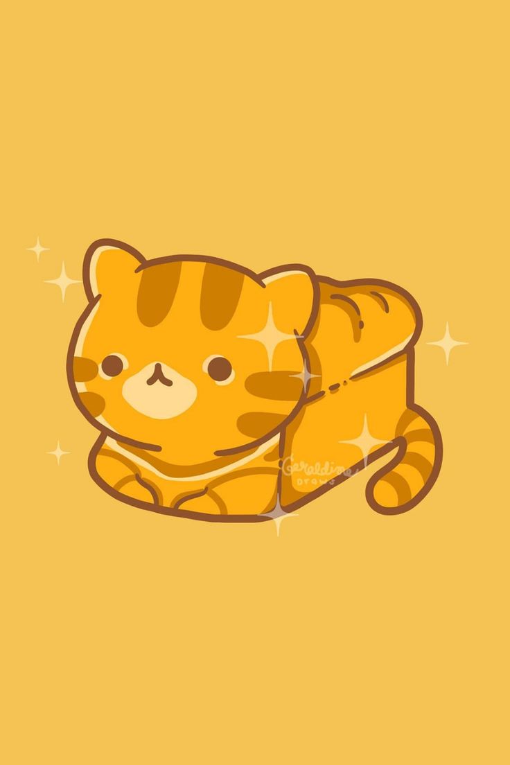 Cat Loaf. Kawaii art, Cat illustration, Cute illustration