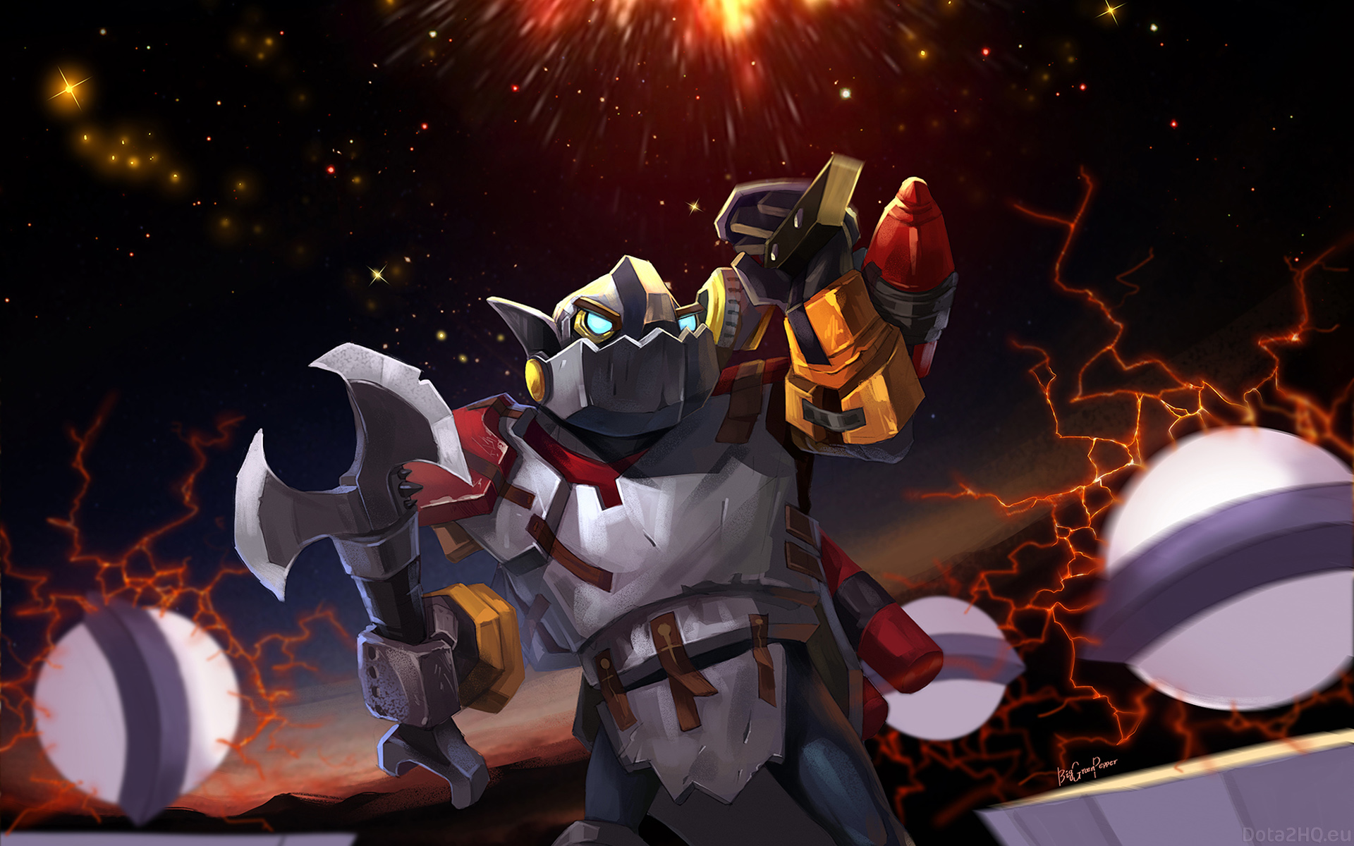 DOTA 2 Clockwerk Wallpaper 2 Game Wallpaper Gallery