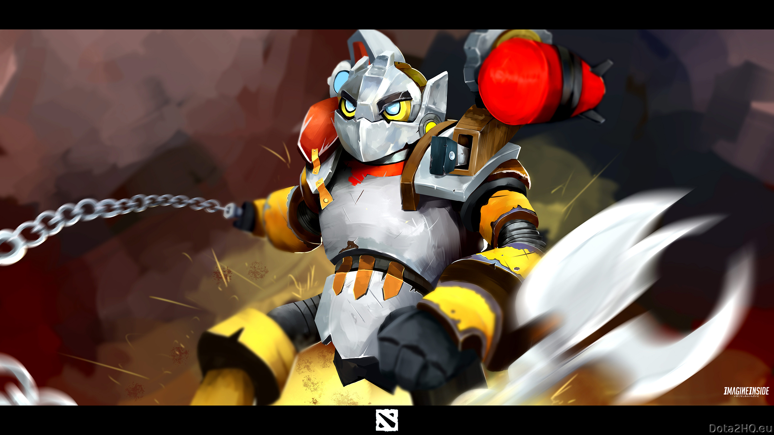 DOTA 2 Clockwerk Desktop Wallpaper 2 Game Wallpaper Gallery