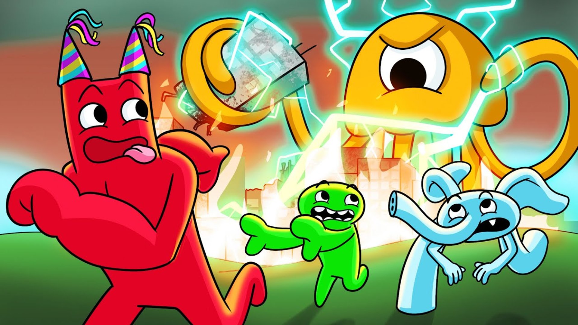 RISE of GIANT STINGER FLYNN Cartoon Animation